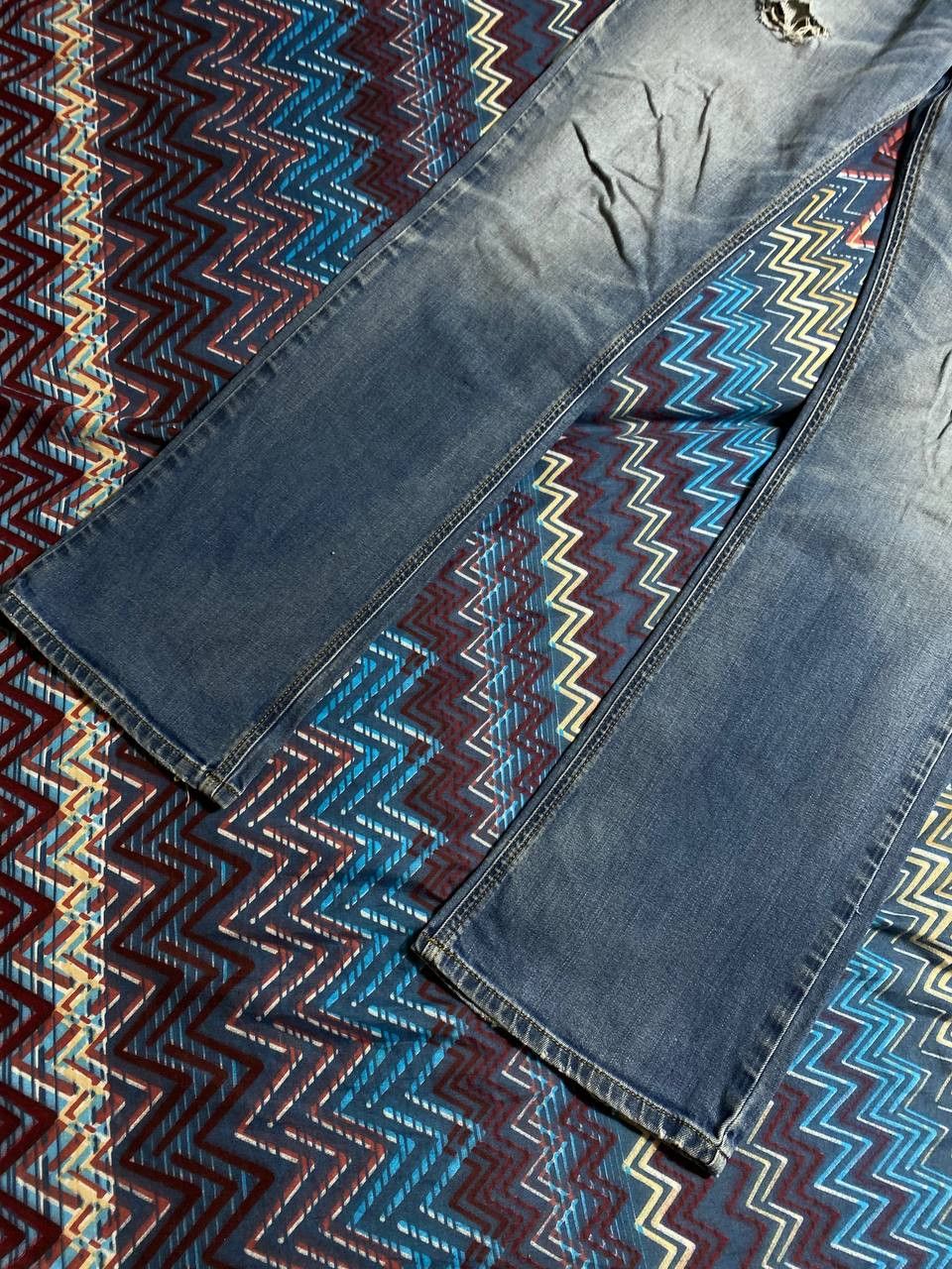 Diesel × Vintage Vintage Diesel light blue denim jeans Size US 34 / EU 50 - 17 Thumbnail