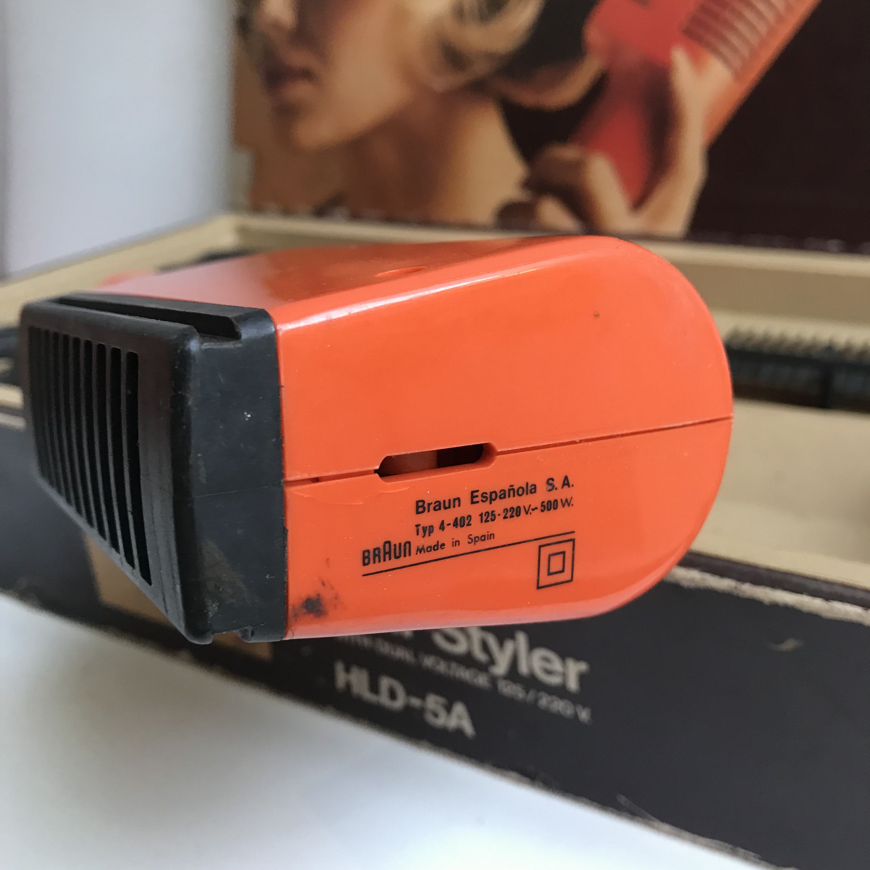Braun Vintage Braun germany HAIRDRYER, Bosch circa 1970s space age Size ONE SIZE - 4 Thumbnail