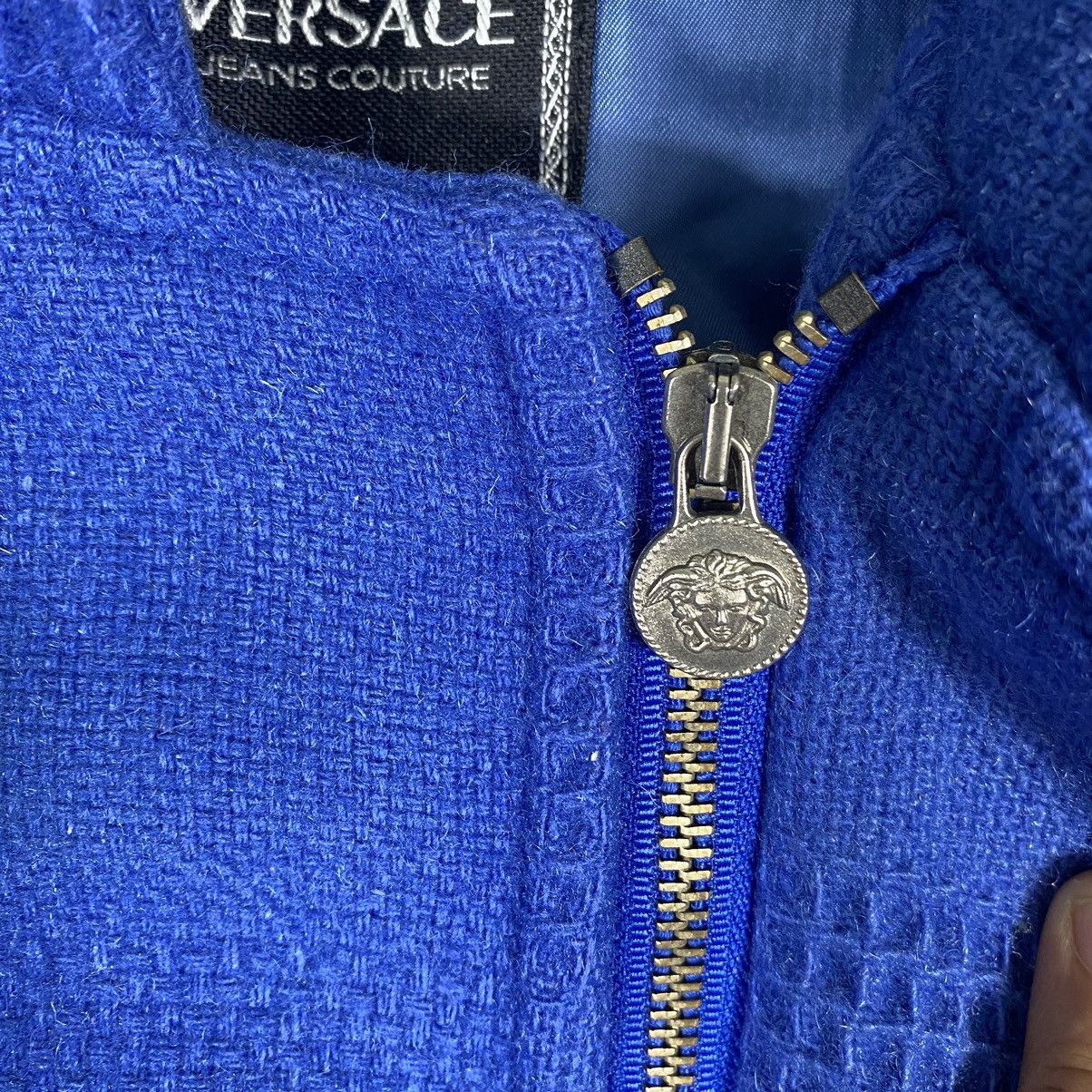 Versace × Versace Jeans Couture Vintage Versace Jeans Couture Wool Jacket Size US M / EU 48-50 / 2 - 7 Thumbnail