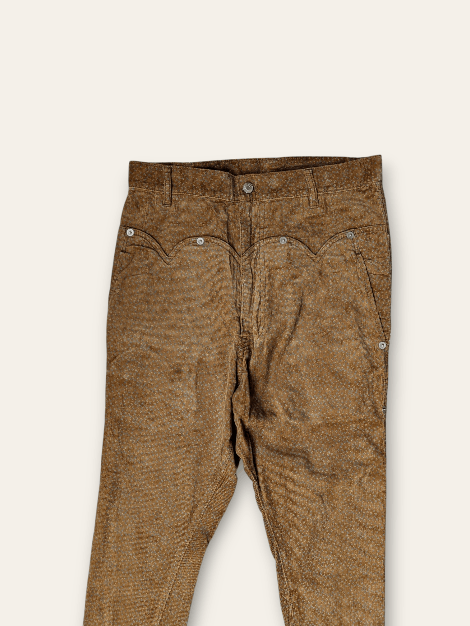 Issey Miyake Rare Issey Miyake Merci beaucoup Drop Crotch Corduroy Pants Size US 32 / EU 48 - 2 Thumbnail