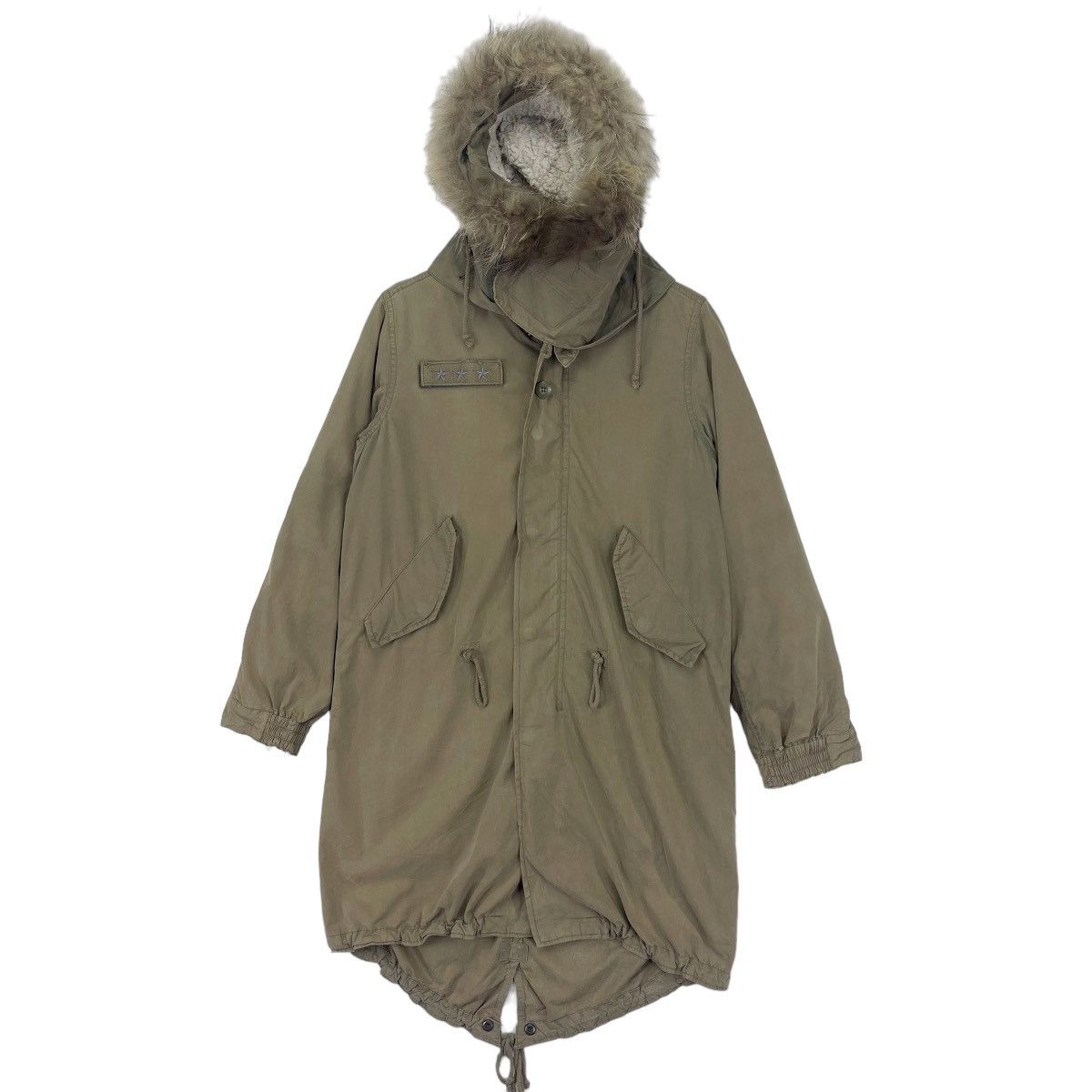 Avirex × Parka London Avirex Fishtail Fur Hoodie Parka Jacket Size US M / EU 48-50 / 2 - 4 Thumbnail