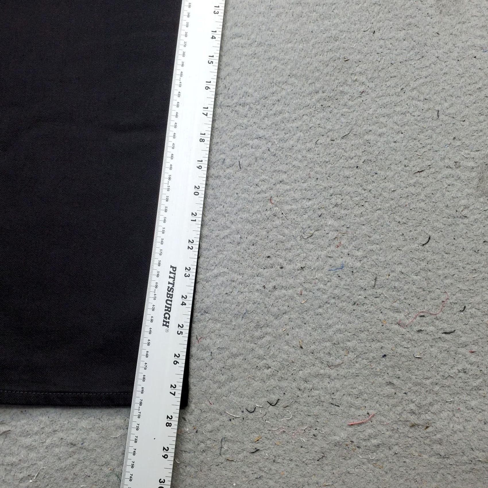Old Navy Old Navy Jeans Womens 10 Black Stretch Slim Fit Straight Leg Extra High Rise Jeans Womens 10 Black Stretch Slim Fit Straight Vintage: No Size 32" / US 10 / IT 46 - 4 Thumbnail