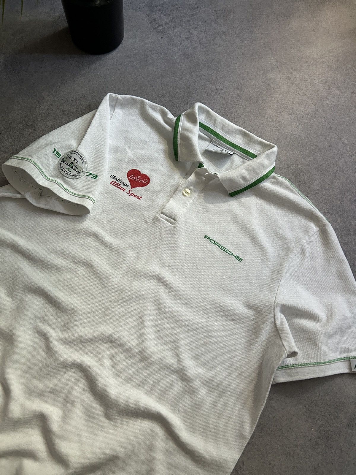 Porsche Design ❗️Rare❗️Porsche Rs 2.7 Collections polos mens white size Xl Size US XL / EU 56 / 4 - 2 Thumbnail