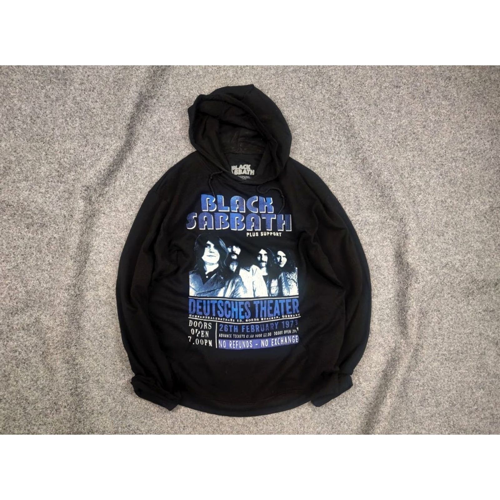 Vintage VINTAGE Black Sabbath Hoodie Size US M / EU 48-50 / 2 - 2 Thumbnail
