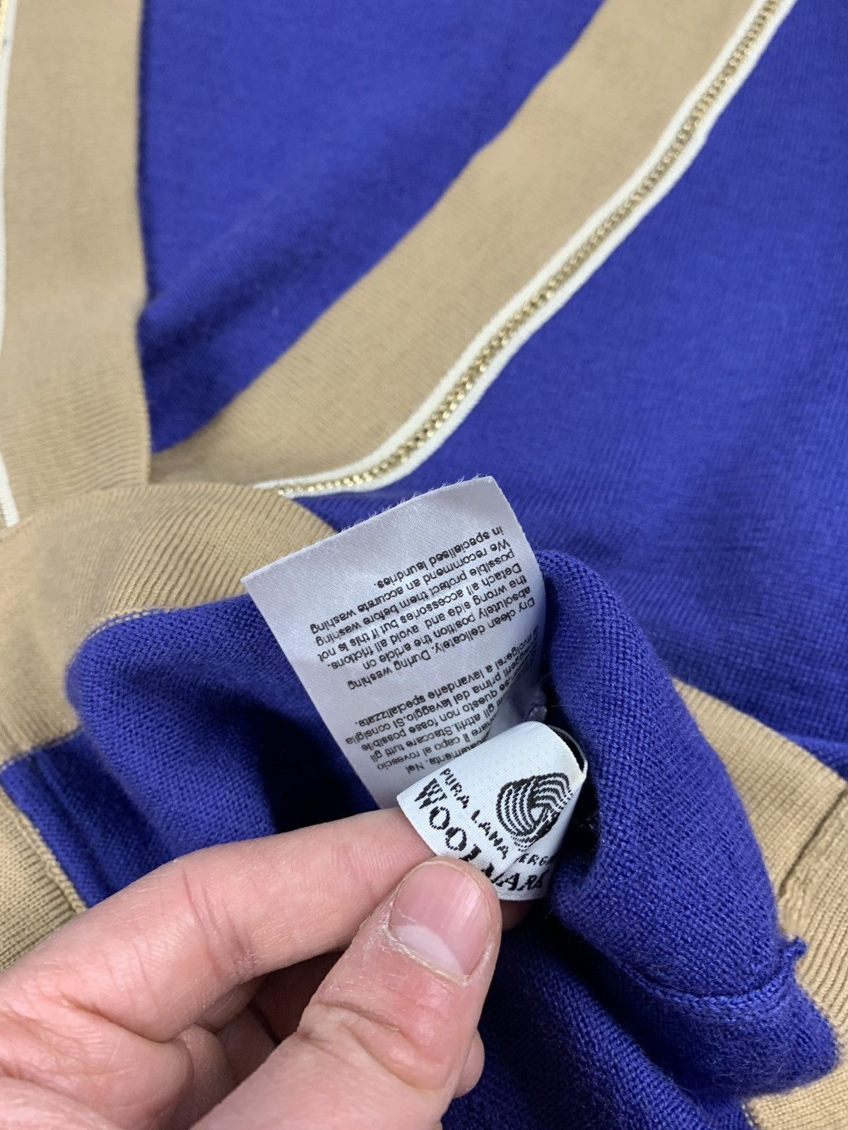 Other Designer Luisa Spagnoli Wool Cardigan Button Up Blue Size S Size S / US 4 / IT 40 - 6 Thumbnail
