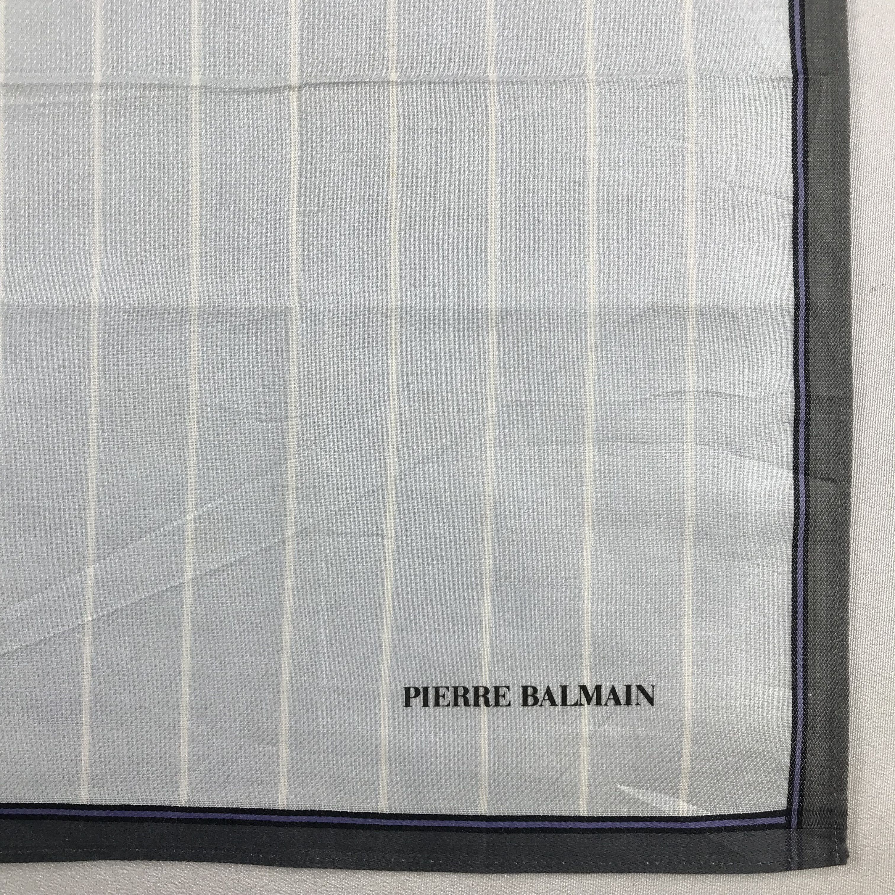 Pierre Balmain Pierre Balmain Handkerchief / Bandana / Neckerchief C531 Size ONE SIZE - 5 Thumbnail