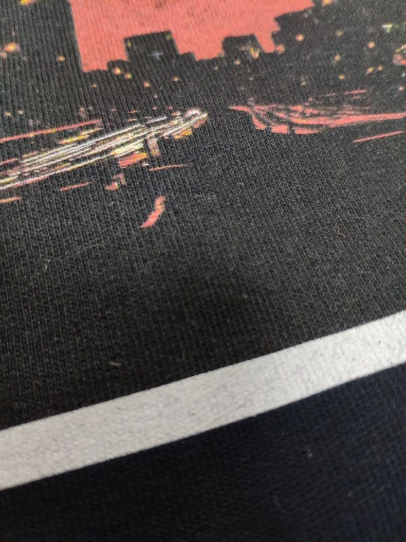 Givenchy Givenchy Vintage Abstract Portrait Pattern Print Black Hoo Size US M / EU 48-50 / 2 - 7 Thumbnail