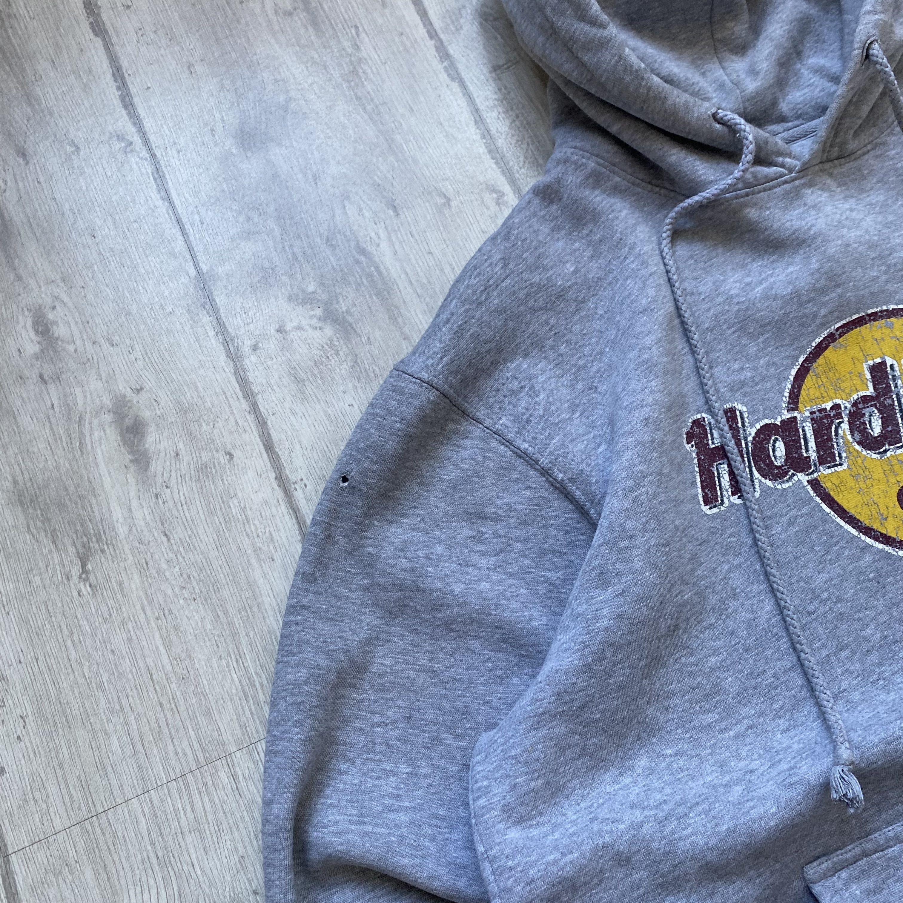 Hard Rock Cafe 🎸 Vintage Hard Rock Cafe hoodie Y2K Glasgow Scotland Size US L / EU 52-54 / 3 - 4 Thumbnail
