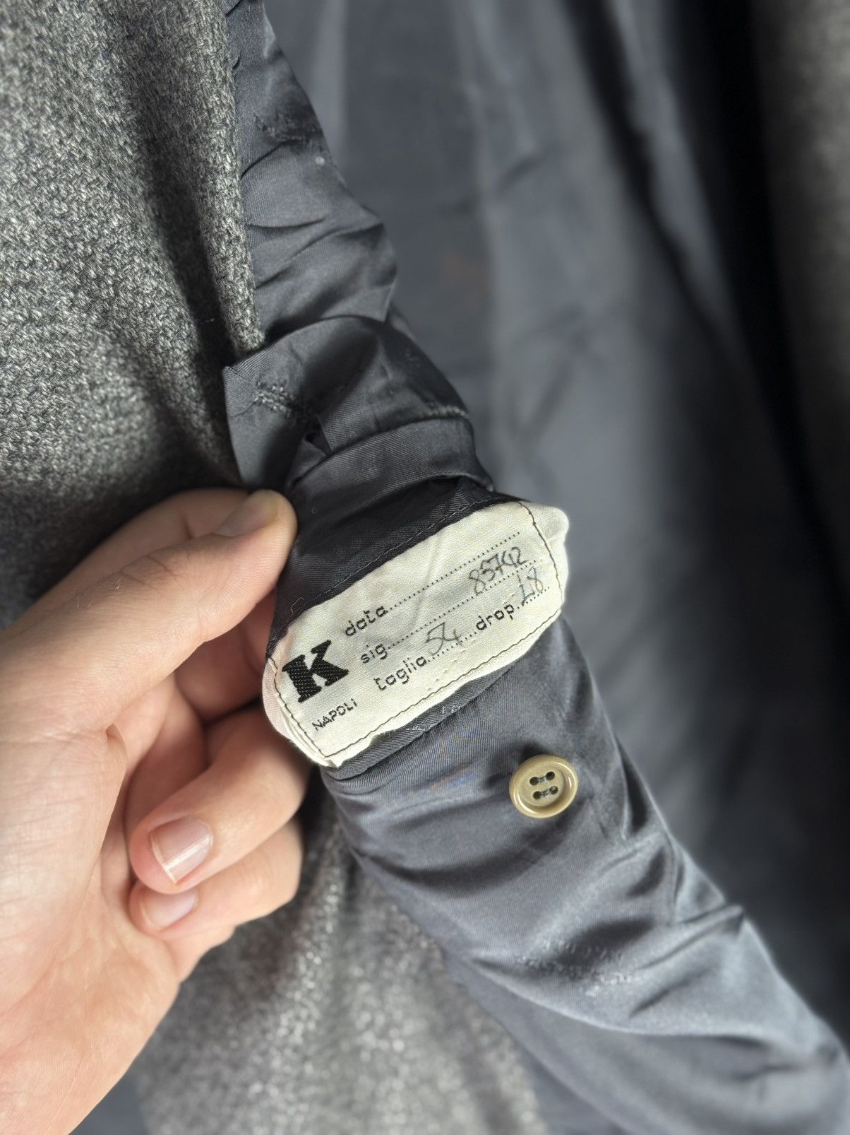 Kiton KITON Napoli Men’s Blazer Jacket 100% Cashmere Italy Size54 Size 54R - 18 Thumbnail