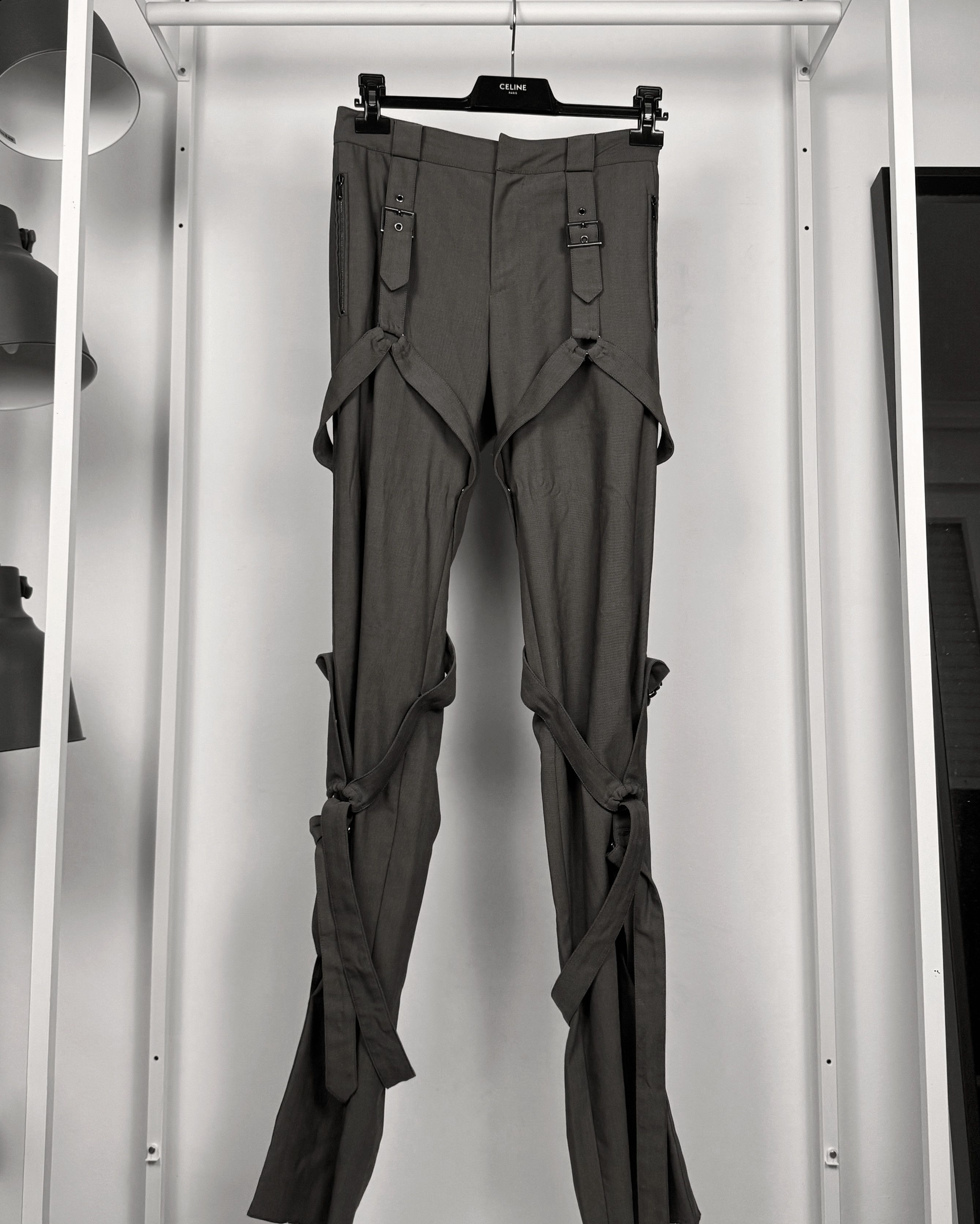 Jean Paul Gaultier Jean Paul Gaultier Bondage Belted Tailored Pants Size US 34 / EU 50 - 1 Thumbnail