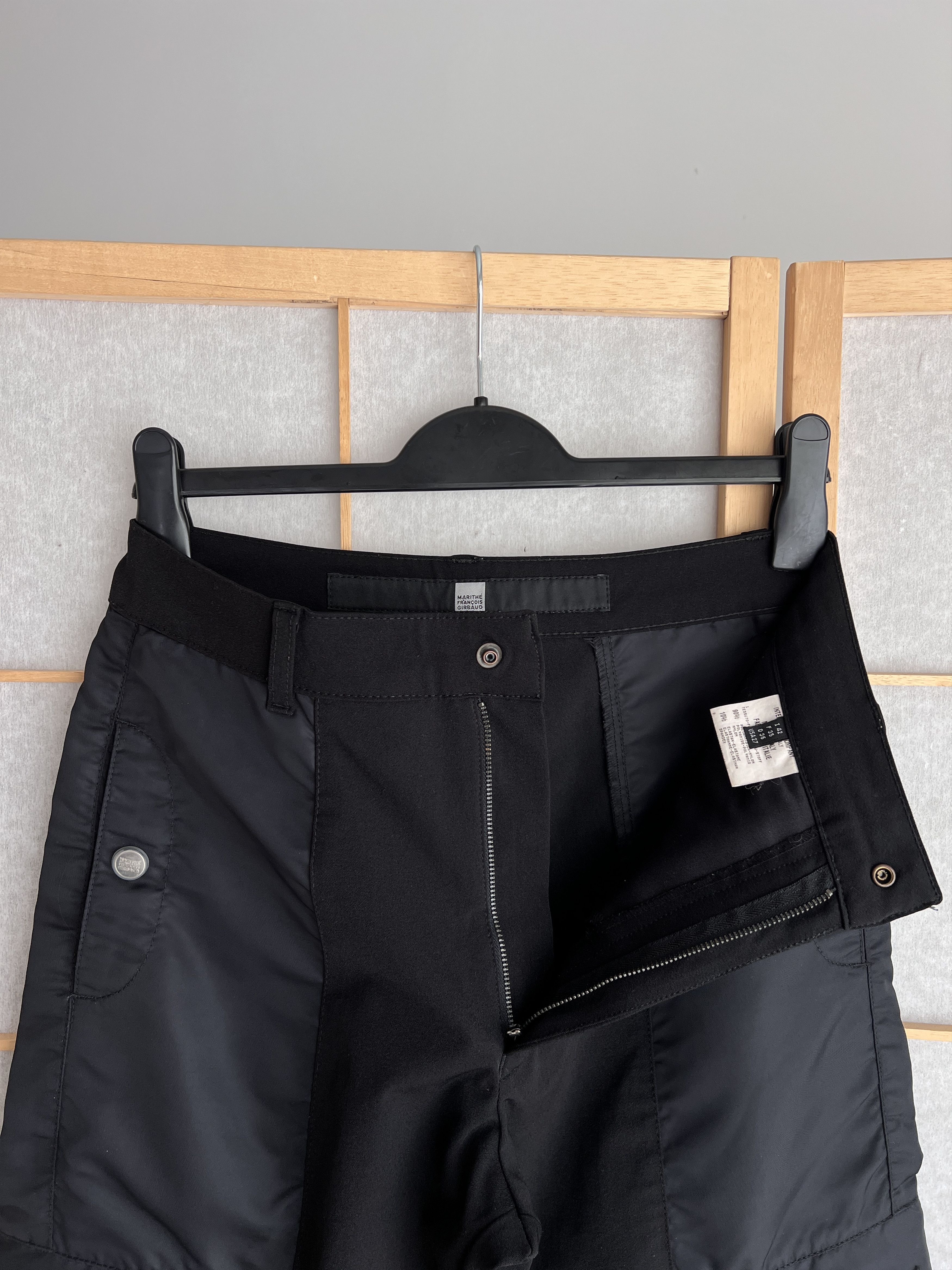 Marithe + Francois Girbaud 2000s Marithe Francois Girbaud cargo pants multipockets rare Size US 29 - 14 Thumbnail