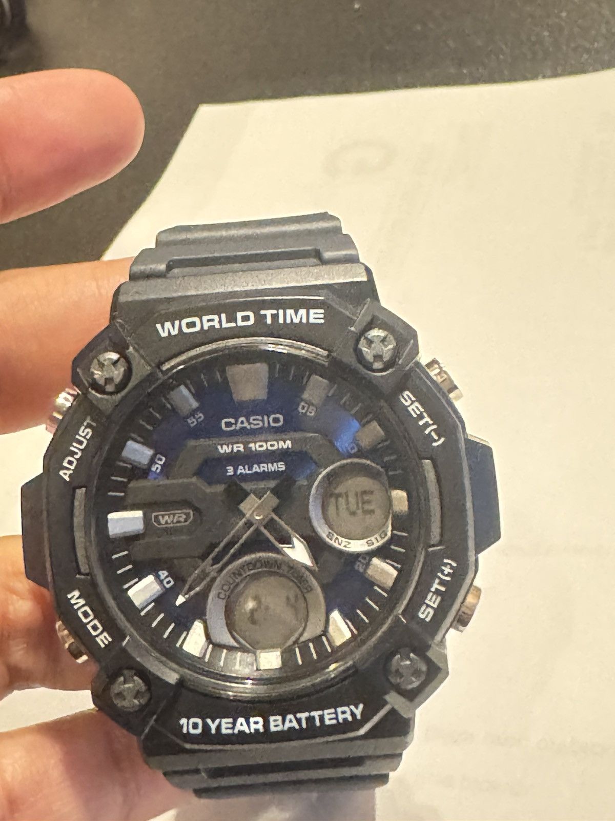 Casio Casio Watch for Men / Teen Size 40 - 9 Thumbnail
