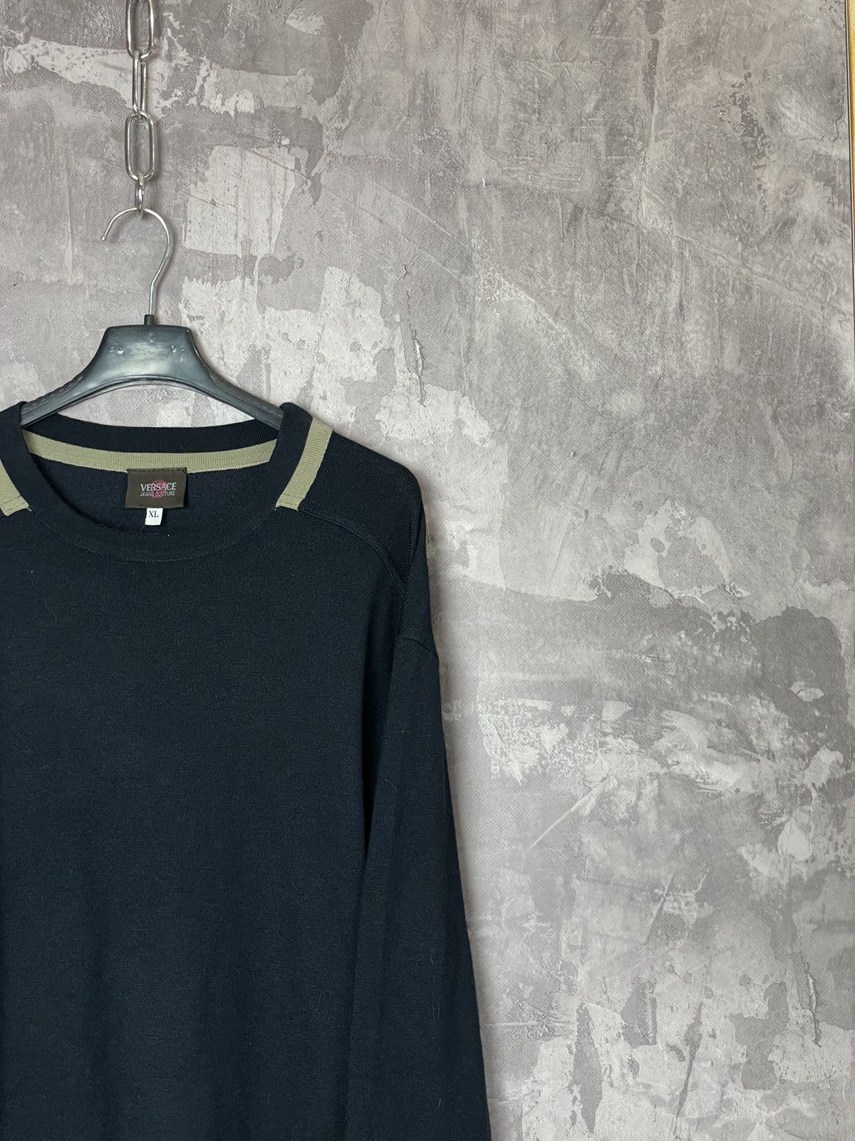Versace Jeans Couture Vintage Versace Jeans Couture Sweater Wool Size US XL / EU 56 / 4 - 3 Thumbnail