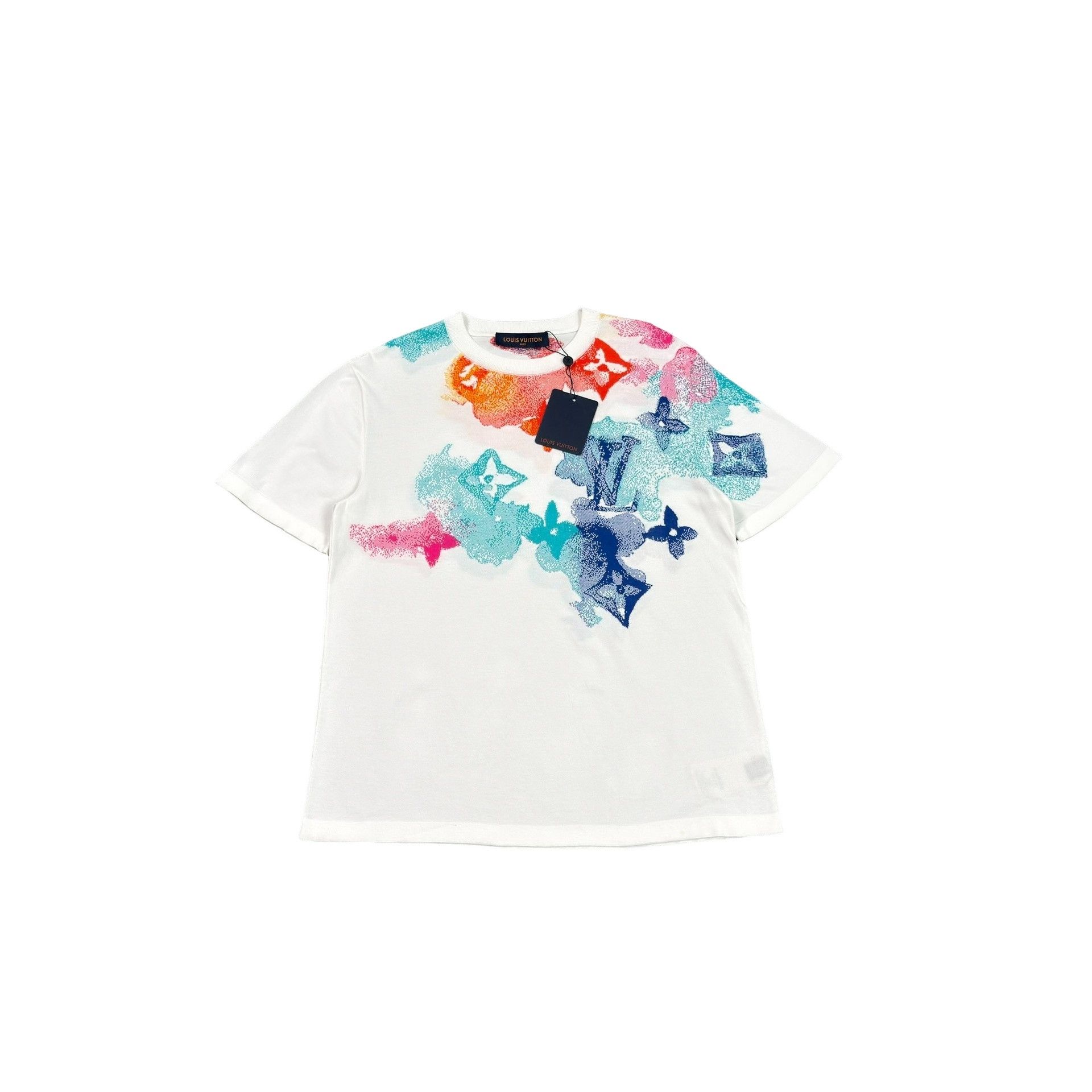 Louis Vuitton Louis Vuitton Watercolor Monogram T-Shirt Size L Size US L / EU 52-54 / 3 - 1 Thumbnail