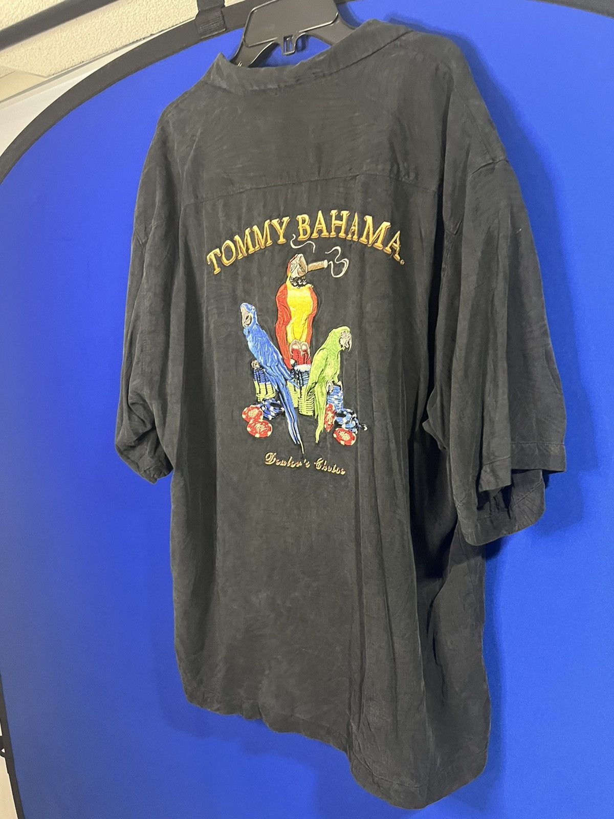 Tommy Bahama Vintage Tommy Bahama Hawaiian SmokingBirds Camp Button Shirt Size US XL / EU 56 / 4 - 3 Thumbnail