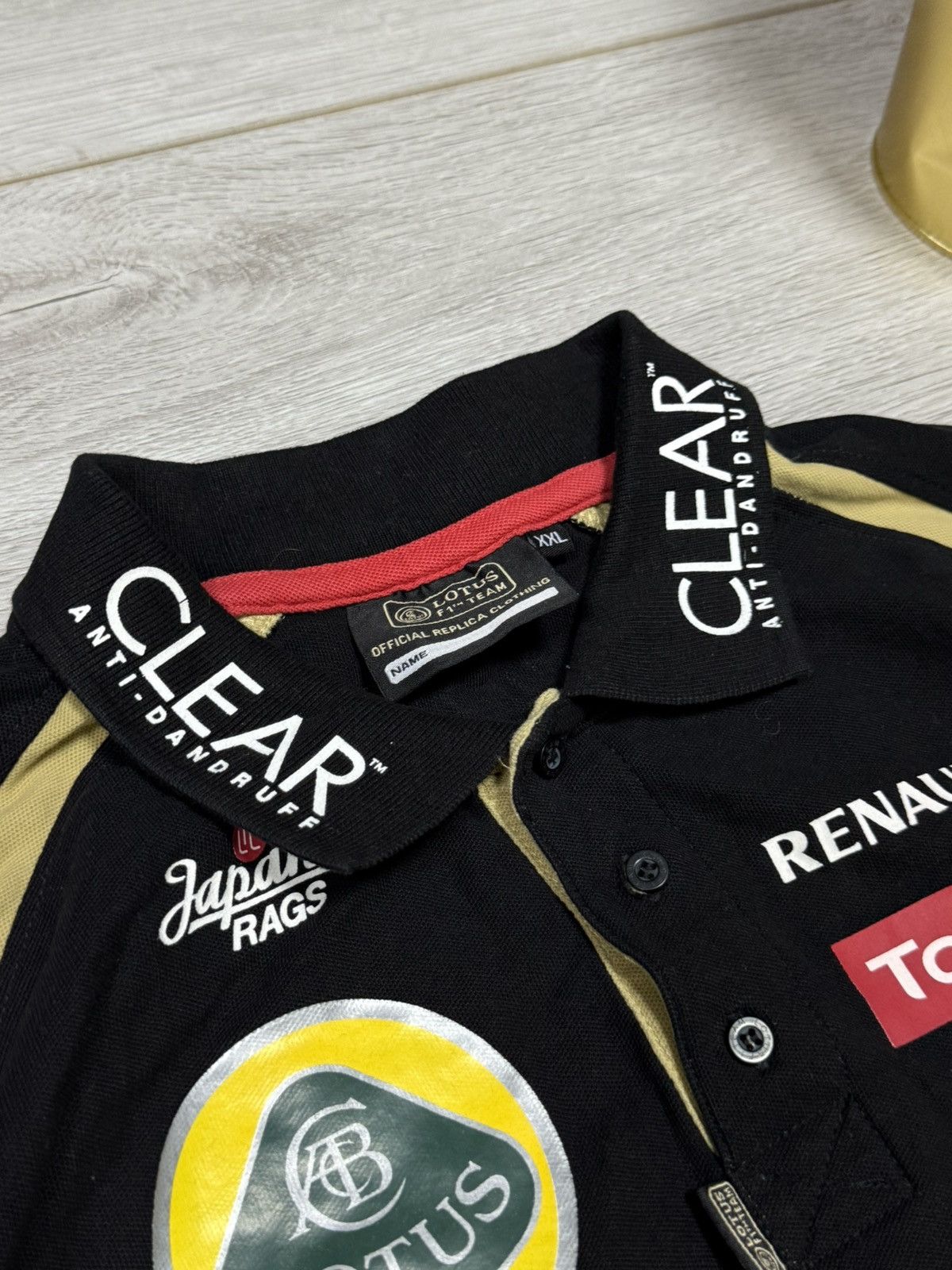 Vintage Lotus F1 formula racing polo Size US XXL / EU 58 / 5 - 4 Thumbnail