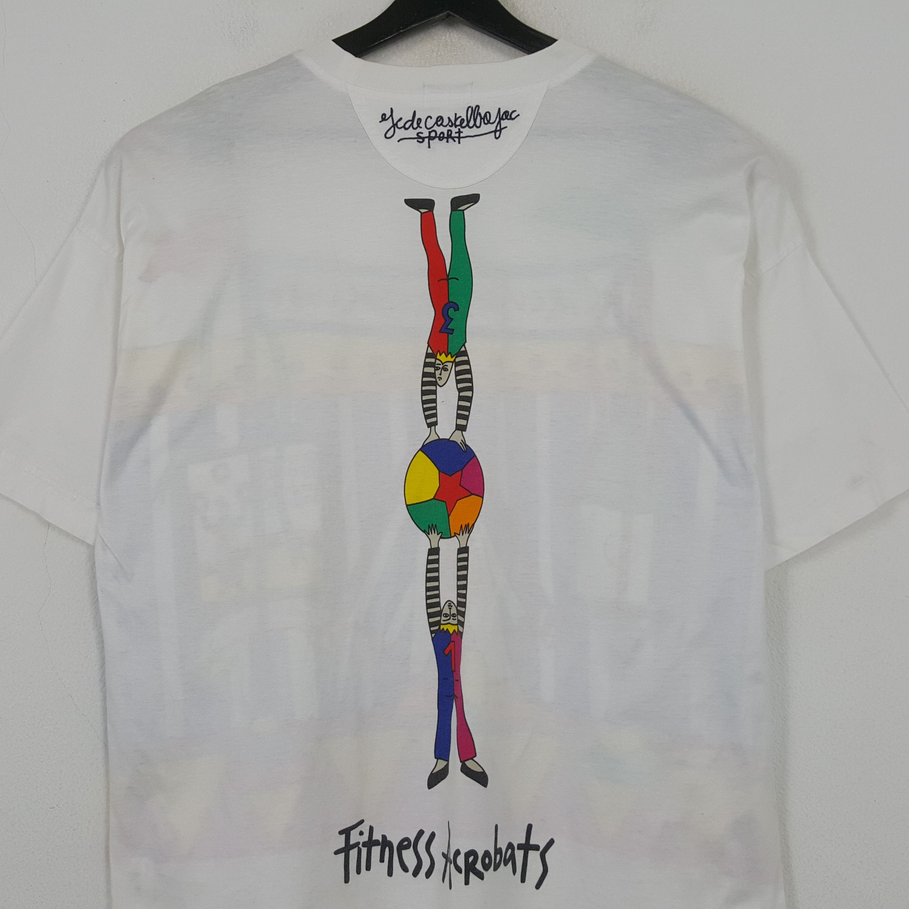 Jean Charles De Castelbajac Jean Charles De Castelbajac Art Style Tshirt C294N6 Size US L / EU 52-54 / 3 - 4 Thumbnail