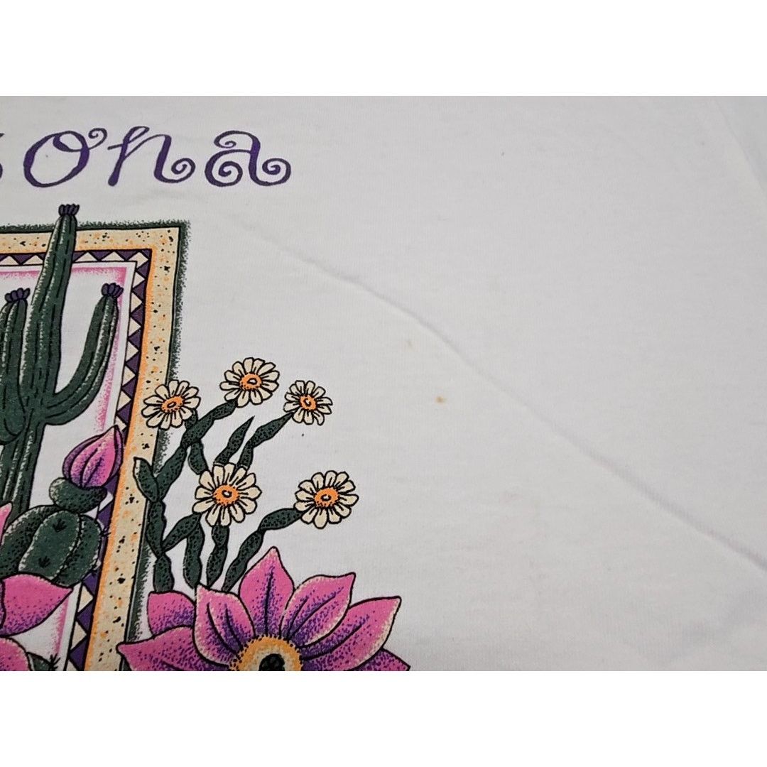Vintage Vintage Arizona Desert Flowers Shirt Graphic Tee L Size L / US 10 / IT 46 - 3 Thumbnail