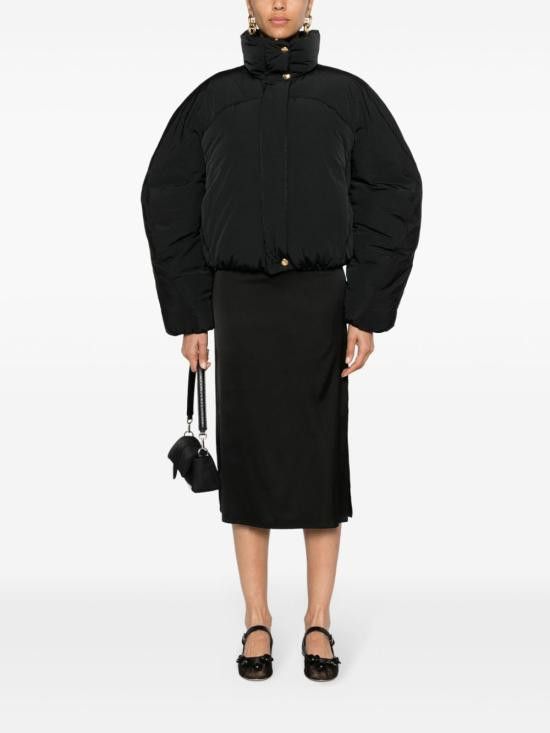 Jacquemus JACQUEMUS Women Bubble Jackets 241CO049 1320990 Black Size M / US 6-8 / IT 42-44 - 1 Thumbnail