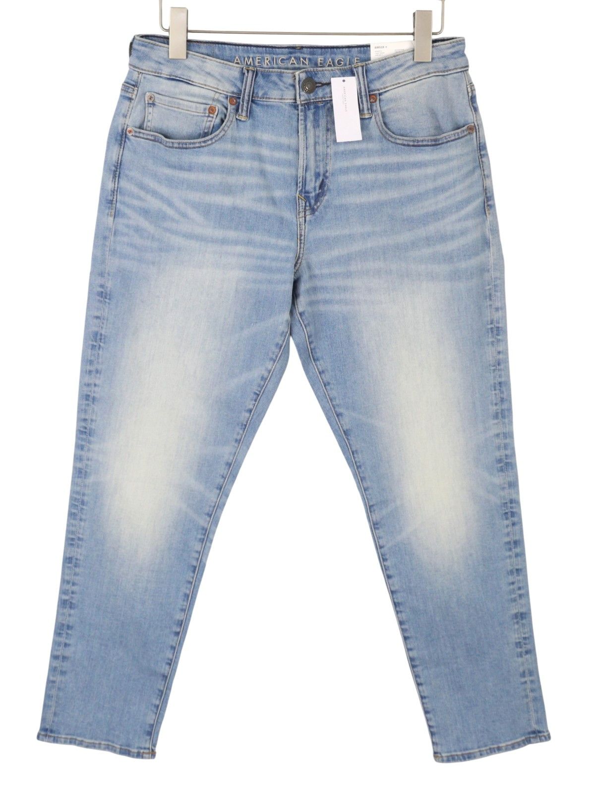 American Eagle Outfitters AIRFLEX+ W32/L30 Light Wash Jeans 88991 Size US 32 / EU 48 - 1 Thumbnail