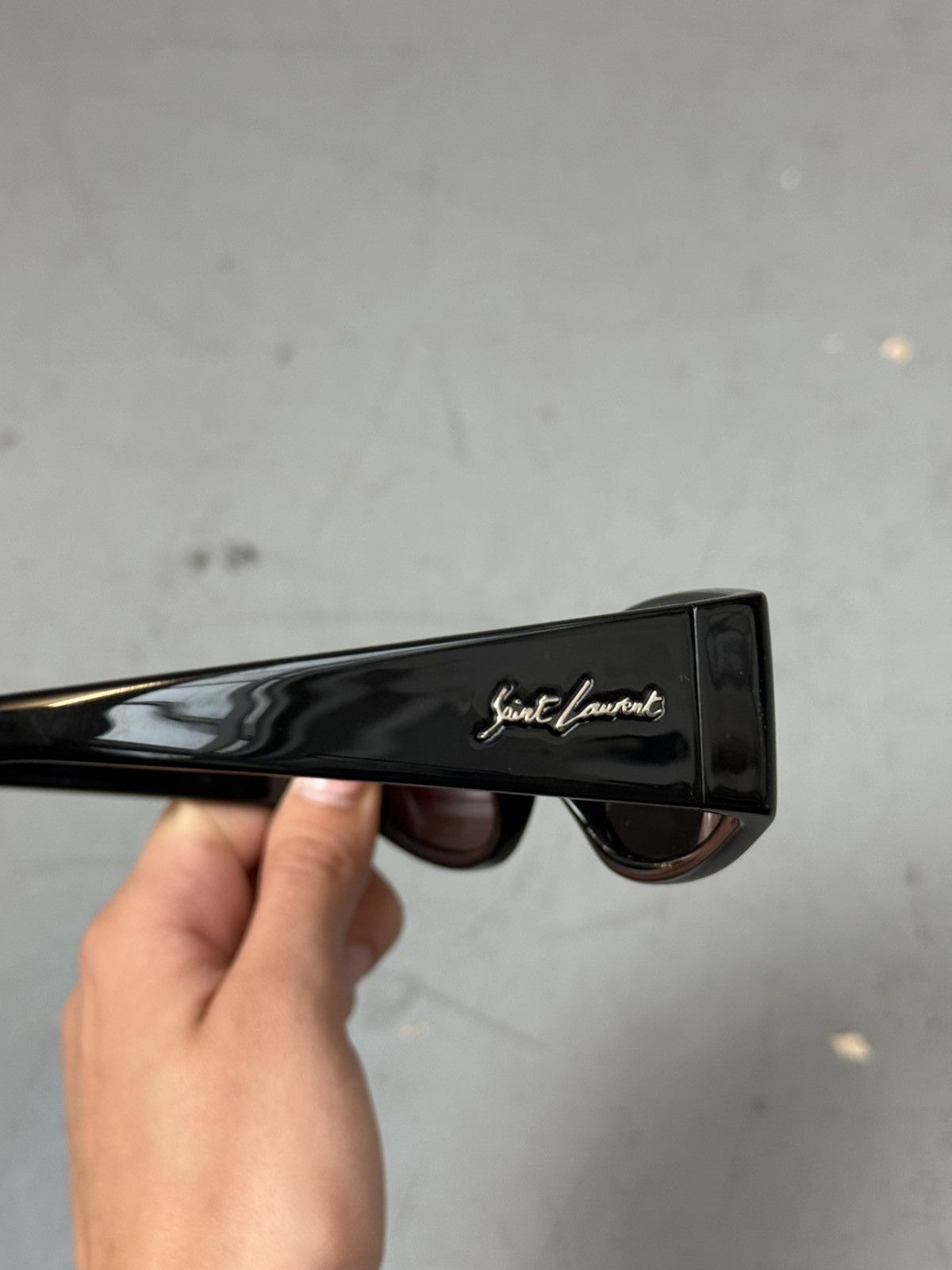 Saint Laurent Paris Saint Laurent Black Sunglasses Size ONE SIZE - 6 Thumbnail