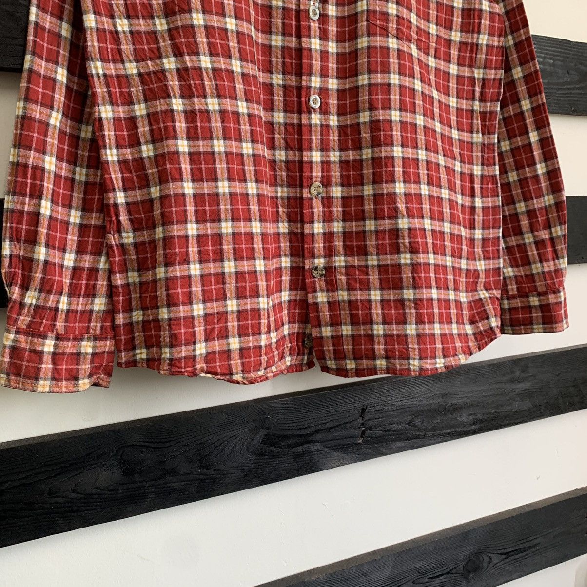 Flannel × Vintage × Zippo Vintage Zippo Flannel Button Up Shirt Size US L / EU 52-54 / 3 - 4 Thumbnail
