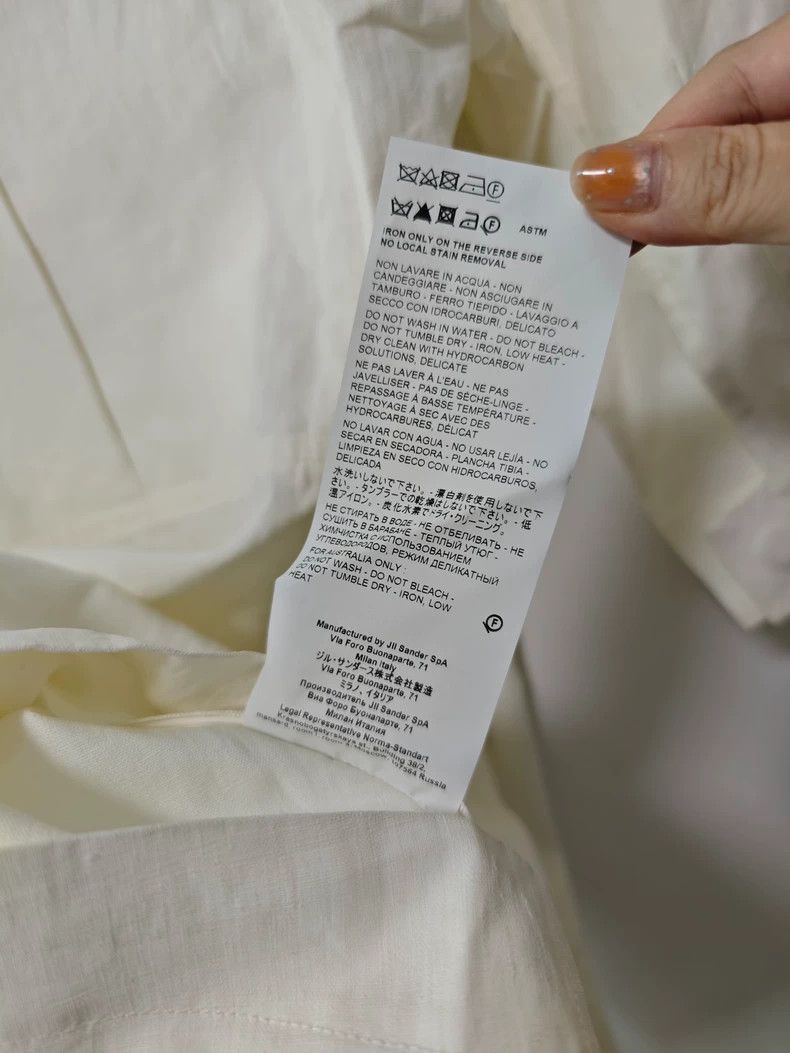 Jil Sander Jil Sander Linen tailored top Size 4XL / US 24-26 - 8 Thumbnail