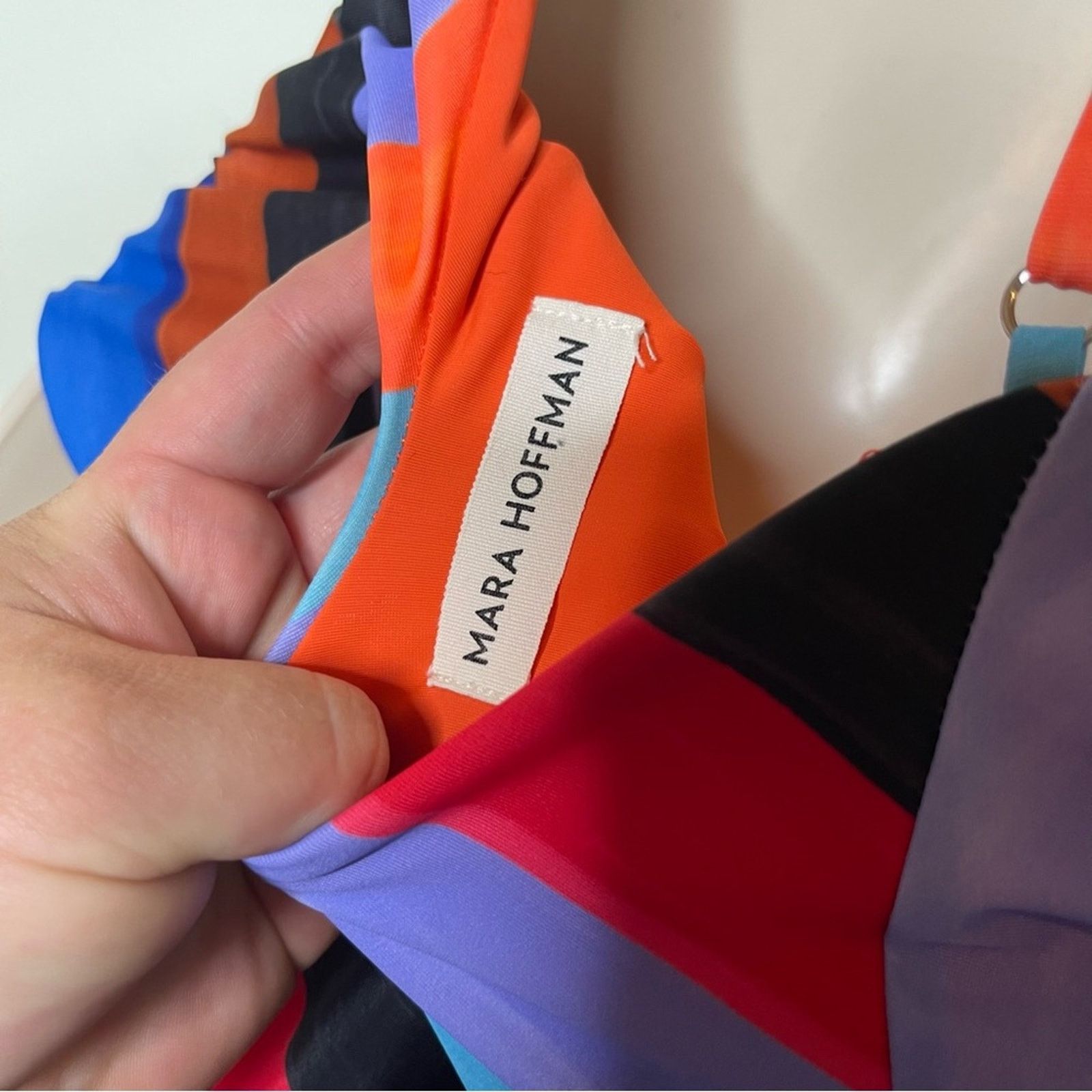 Mara Hoffman Mara Hoffman Emma Sunglow One Piece Swimsuit sz M Size M / US 6-8 / IT 42-44 - 3 Thumbnail