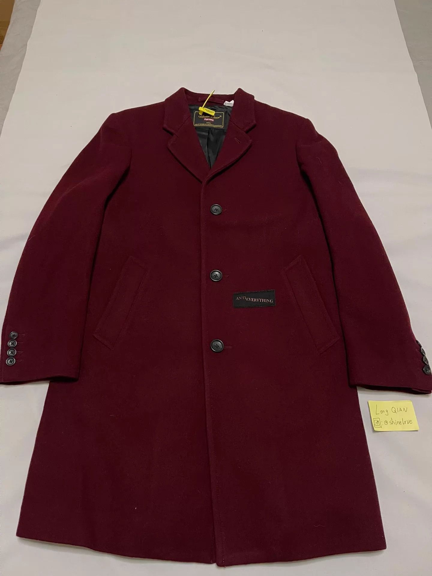 Supreme Supreme undercover uc wool coat burgundy S (M-L) new Size US S / EU 44-46 / 1 - 1 Thumbnail