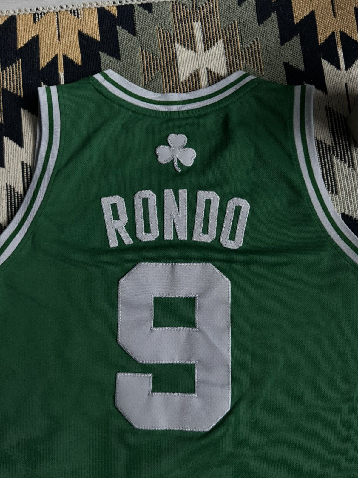 NBA Vintage Adidas NBA Boston Celtics 2013 Rondo #9 Jersey Size US M / EU 48-50 / 2 - 12 Thumbnail