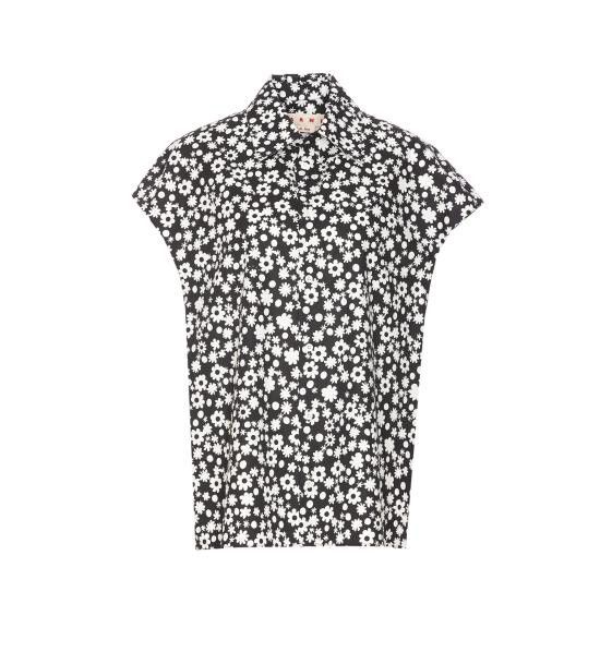 Marni MARNI Women Shirts CAMA0565S1 UTC463PFN99 Black Size M / US 6-8 / IT 42-44 - 1 Thumbnail