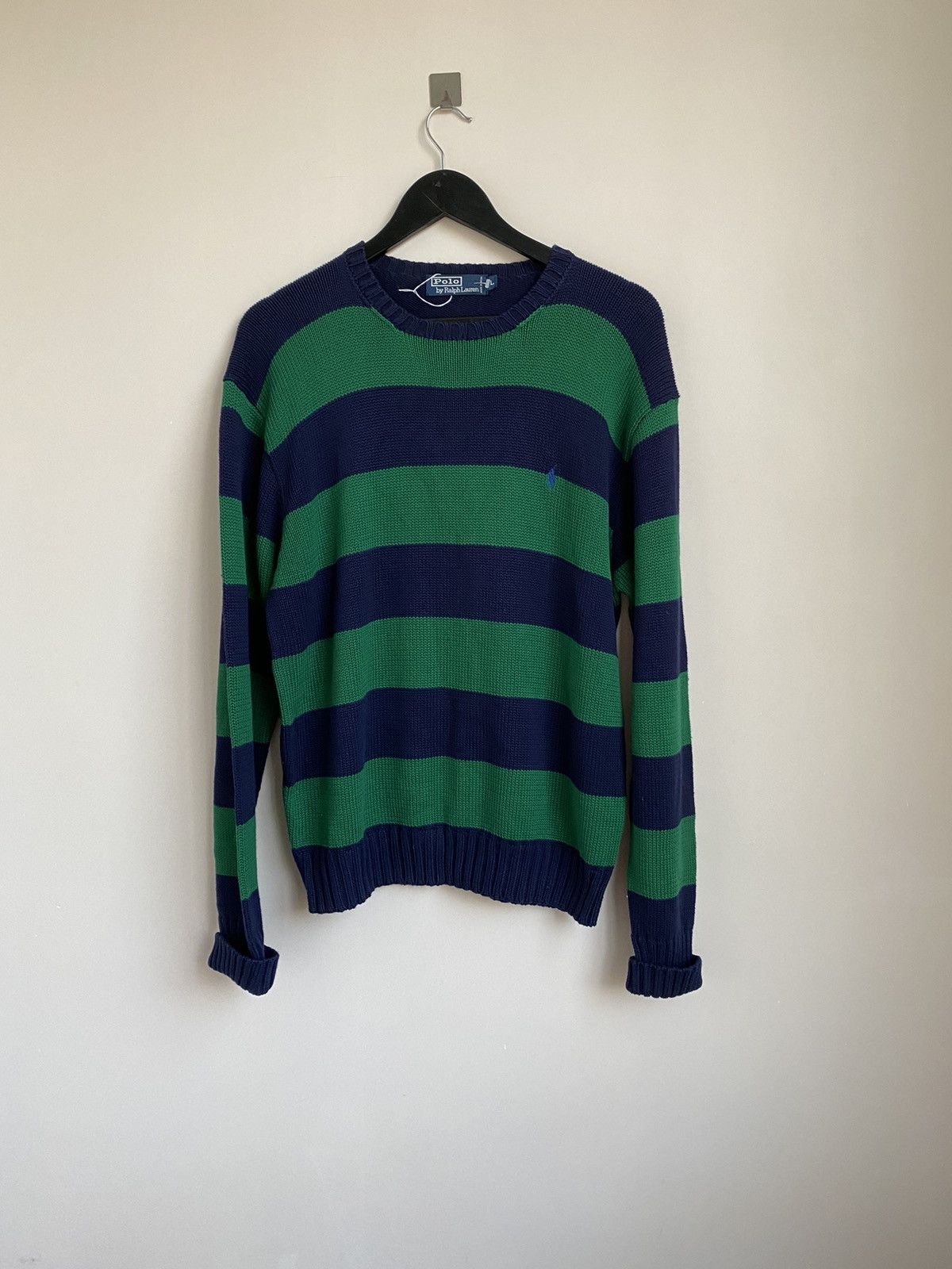 Polo Ralph Lauren × Vintage Polo Ralph Lauren Men's Vintage Sweater Size US L / EU 52-54 / 3 - 1 Thumbnail