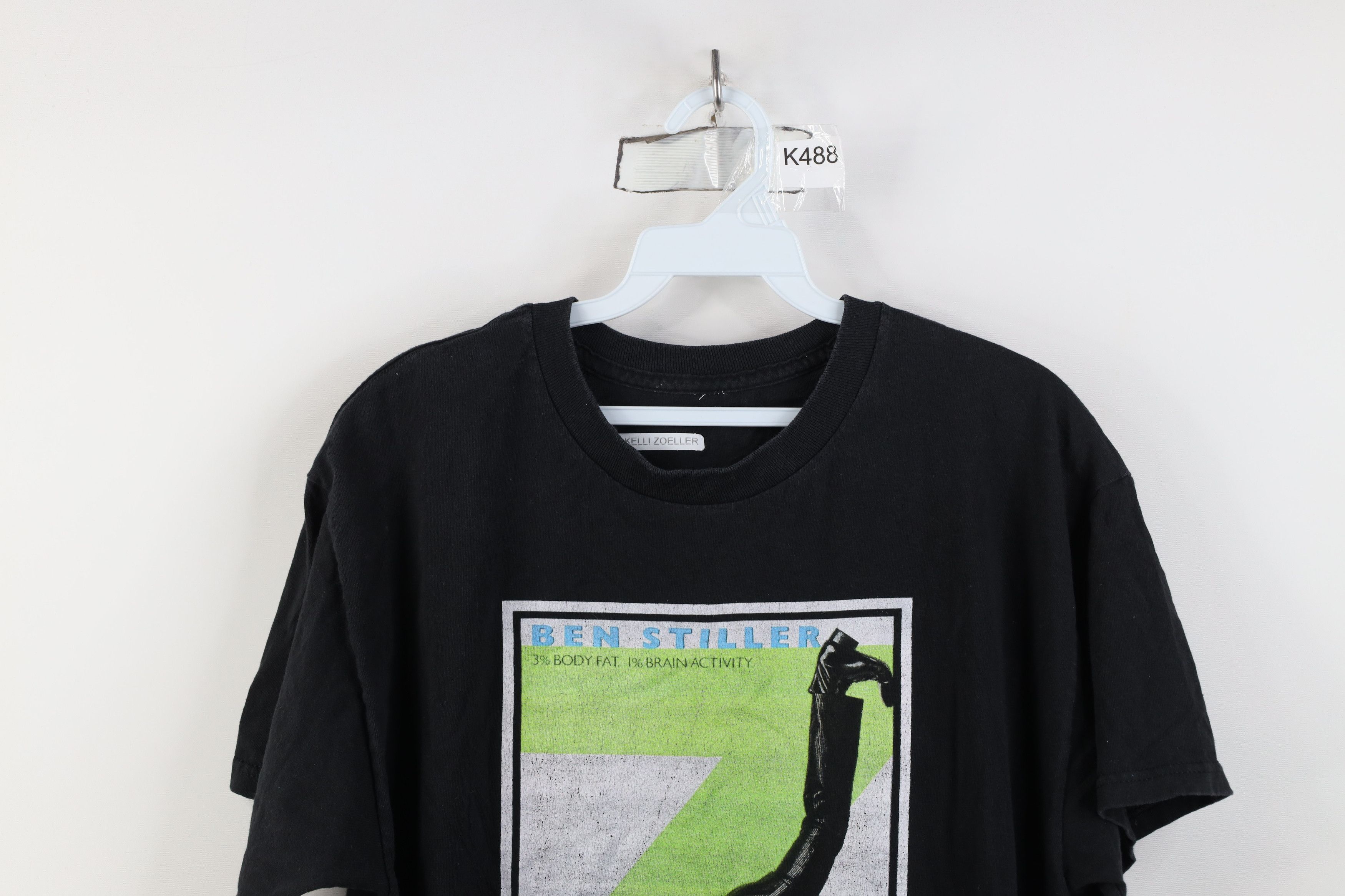 Vintage Vintage Ben Stiller Zoolander Movie Short Sleeve T-Shirt Size US L / EU 52-54 / 3 - 2 Thumbnail