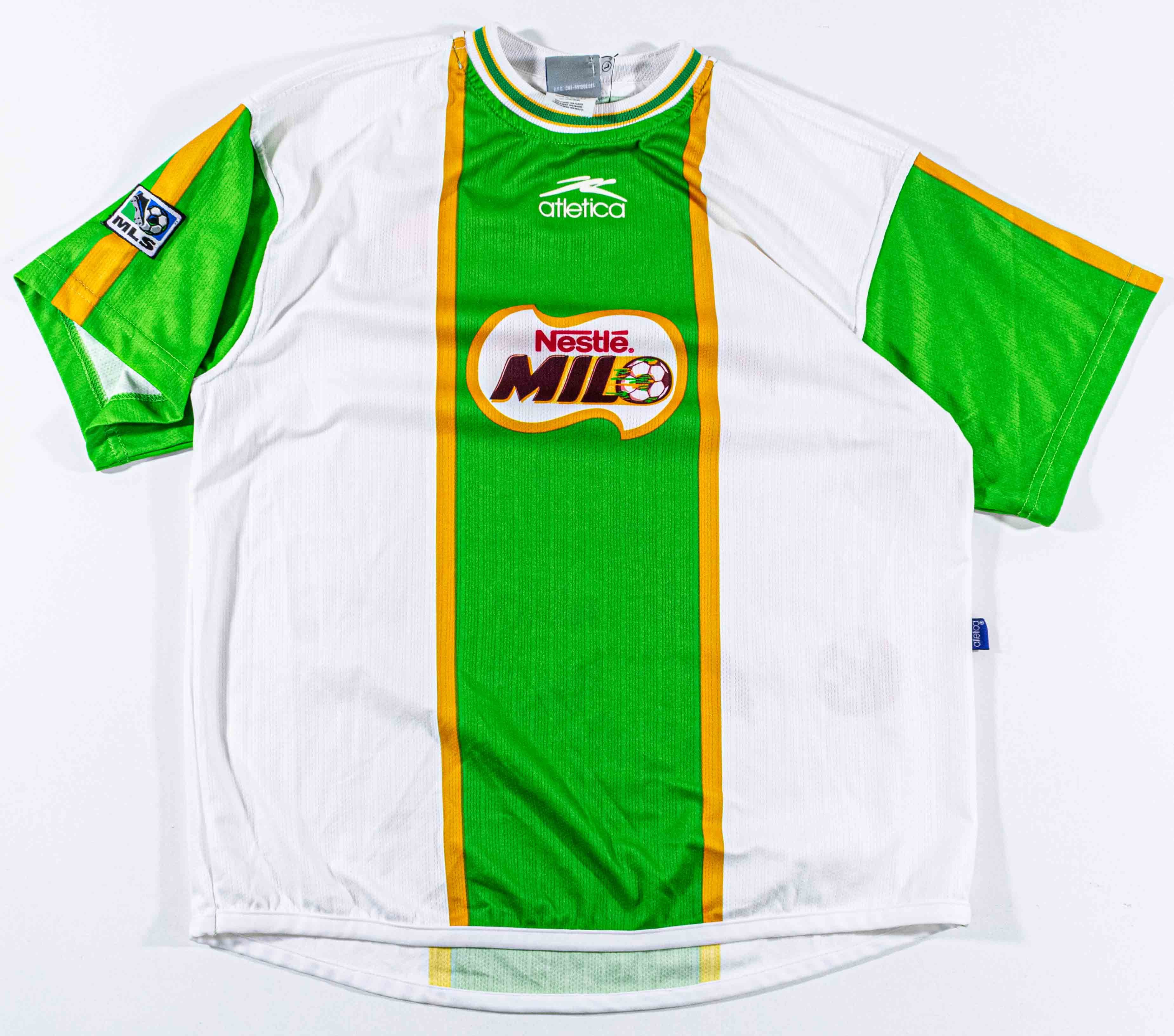Vintage Atletica MLS Major League Soccer Nestle Jersey Youth Large Size US S / EU 44-46 / 1 - 5 Thumbnail