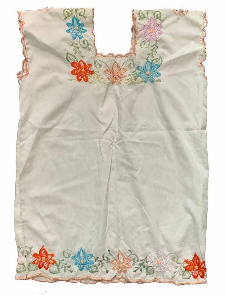 Designer Pre Owned Embroidered White Hand Made Blouse M Size M / US 6-8 / IT 42-44 - 3 Thumbnail