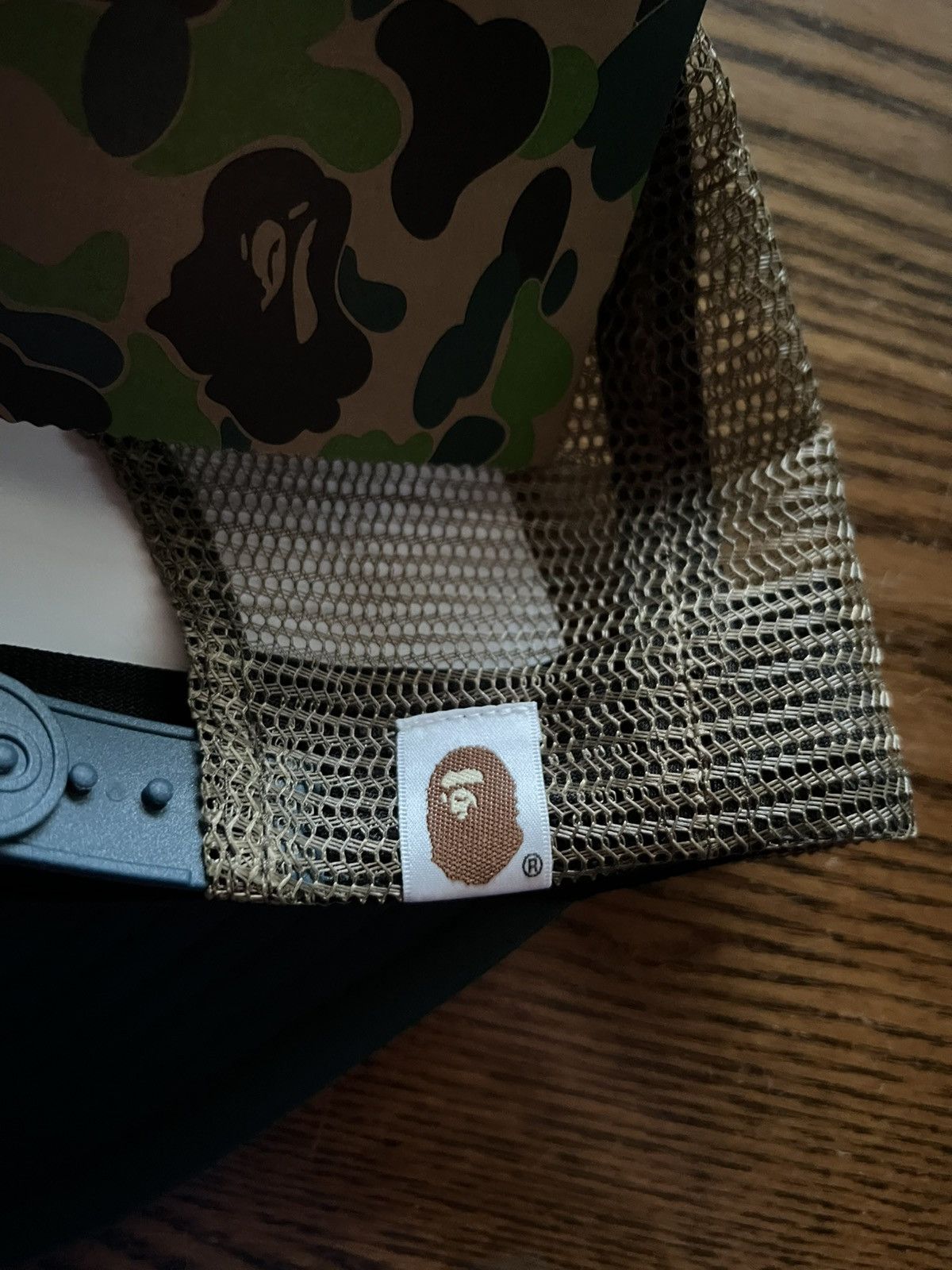 Bape Bapesta Mesh Trucker Hat - Green Size ONE SIZE - 3 Thumbnail