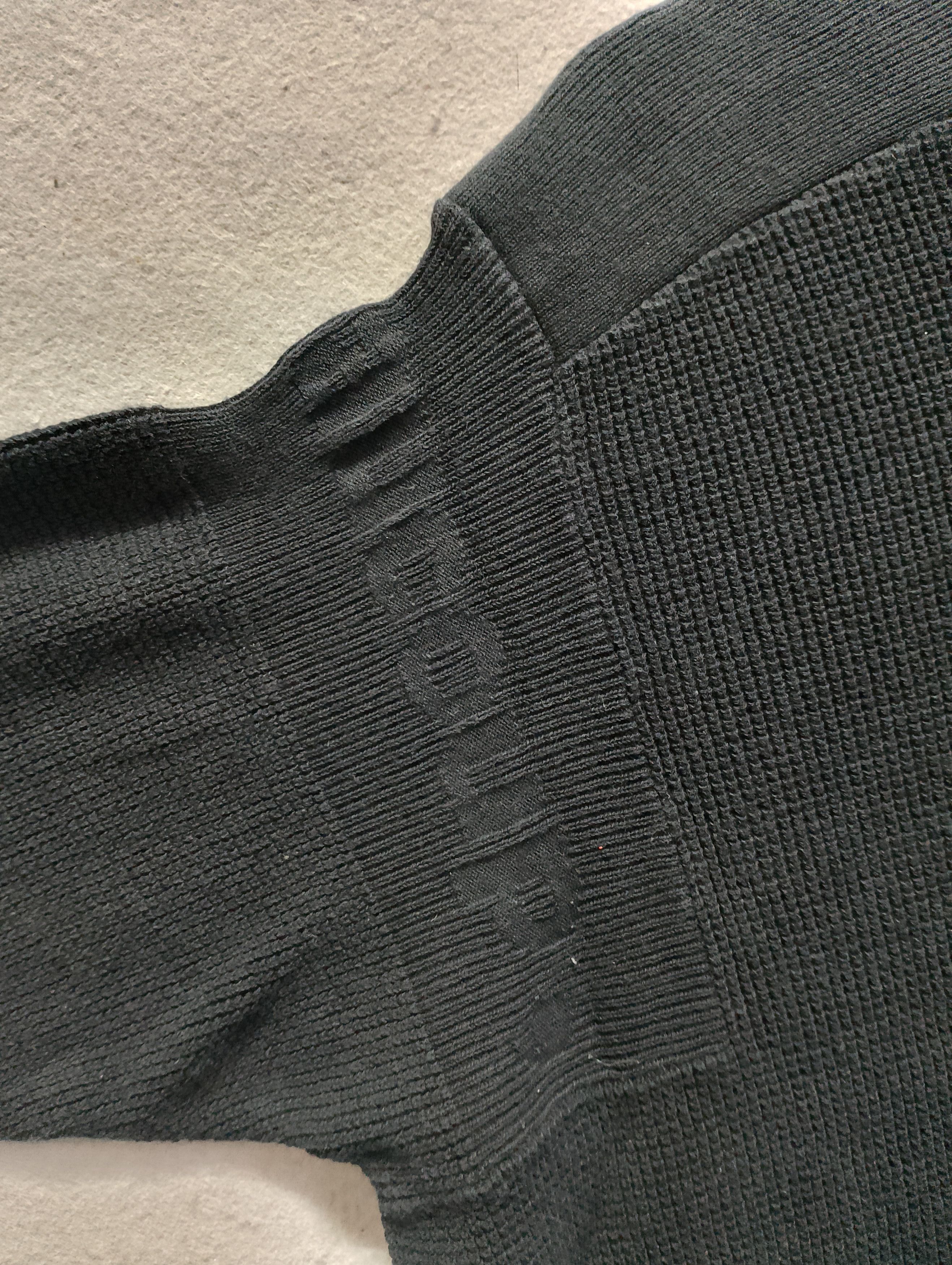 mercibeaucoup mercibeaucoup Issey miyake Black Knit Sweater Size XL / US 12-14 / IT 48-50 - 6 Thumbnail