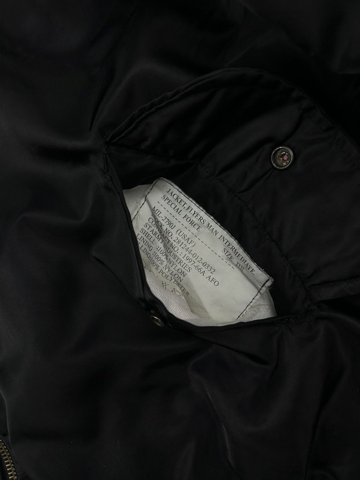 Japanese Brand × Vintage Aviation Flight Vintage Jacket MA-1 USA size XL - XXL Size US XXL / EU 58 / 5 - 4 Thumbnail