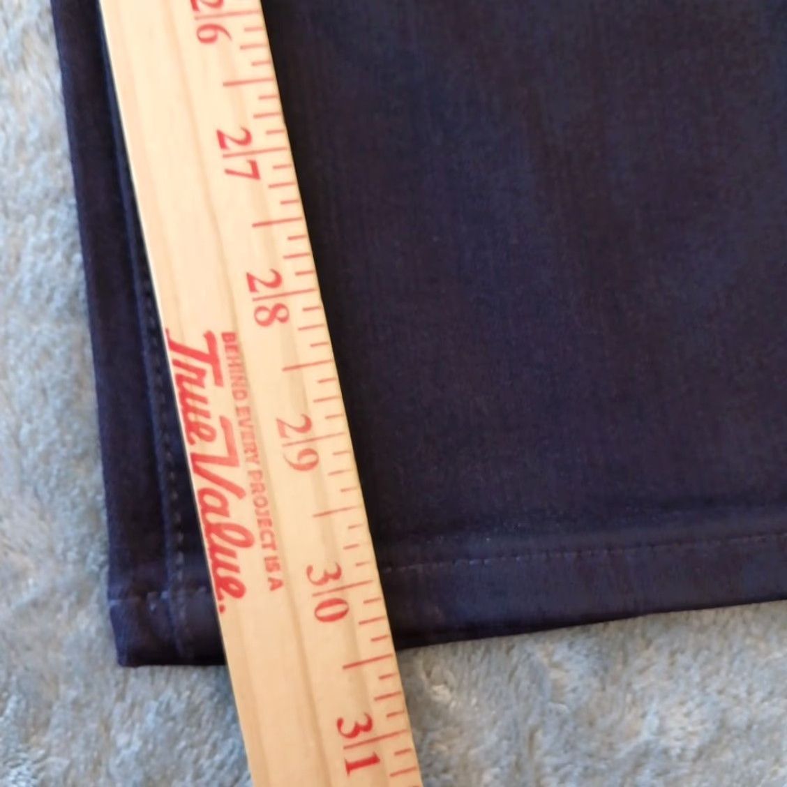 Vintage Chico's Pants Womens Size 1 Purple Skinny Stretch Jegging 32x30.5 Size 25" / US 0 / IT 36 - 5 Thumbnail