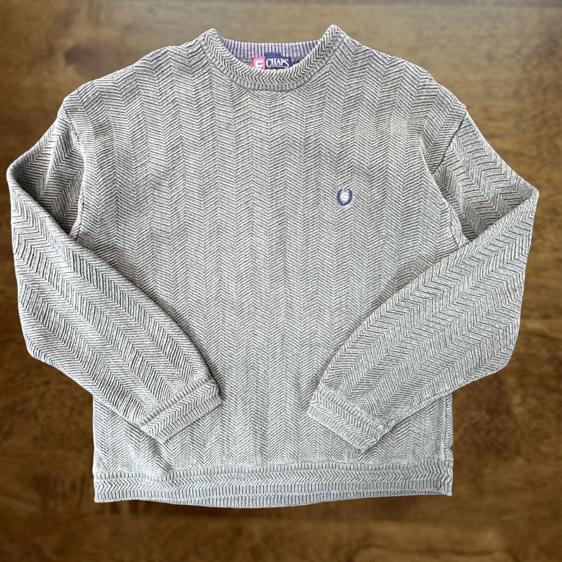 Chaps Chaps Ralph Lauren Sweater Mens Medium Chevron Knit Pullover Crewneck Casual Size US M / EU 48-50 / 2 - 1 Thumbnail