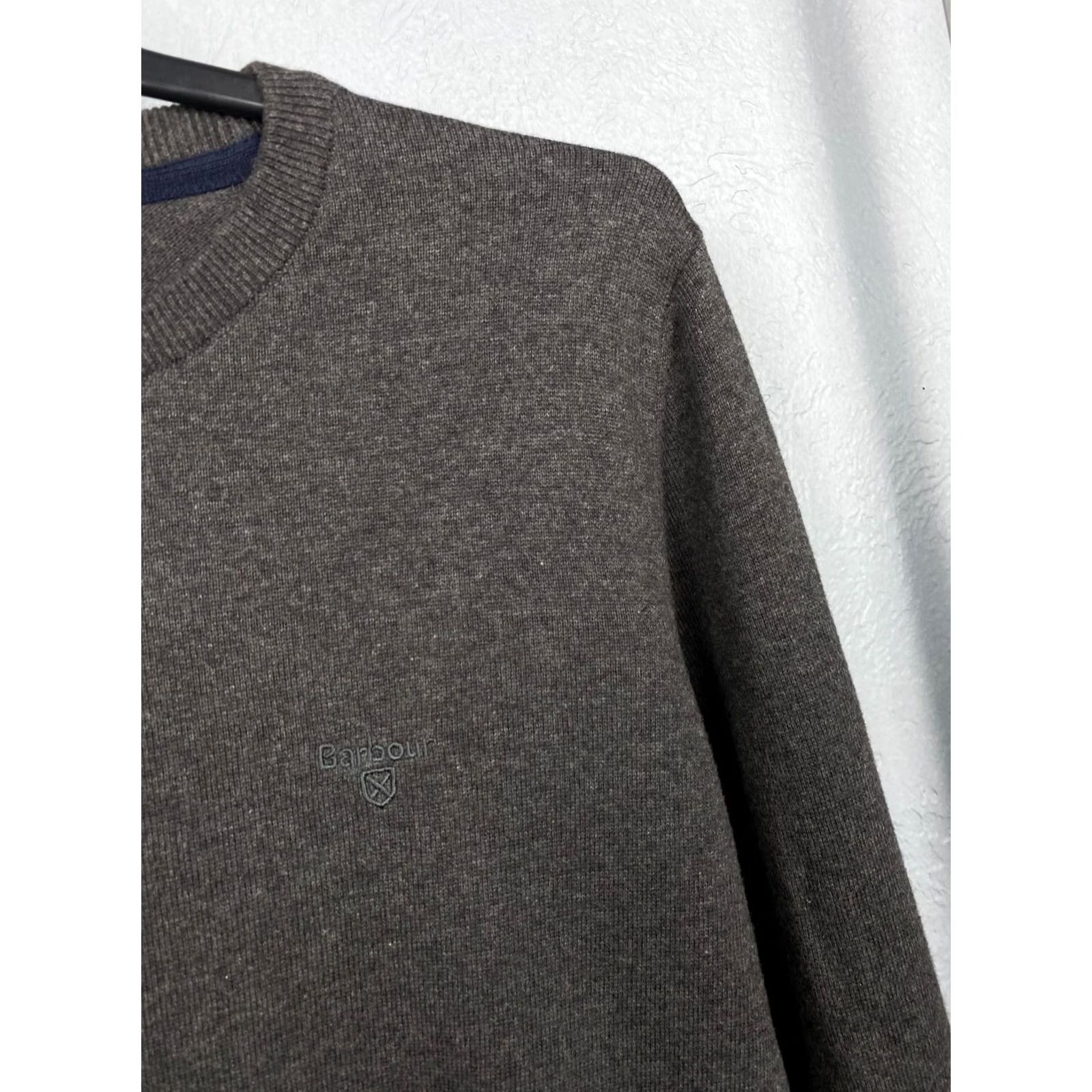 Barbour Barbour Mens Crew Neck Cotton Sweater Size M Size US M / EU 48-50 / 2 - 3 Thumbnail