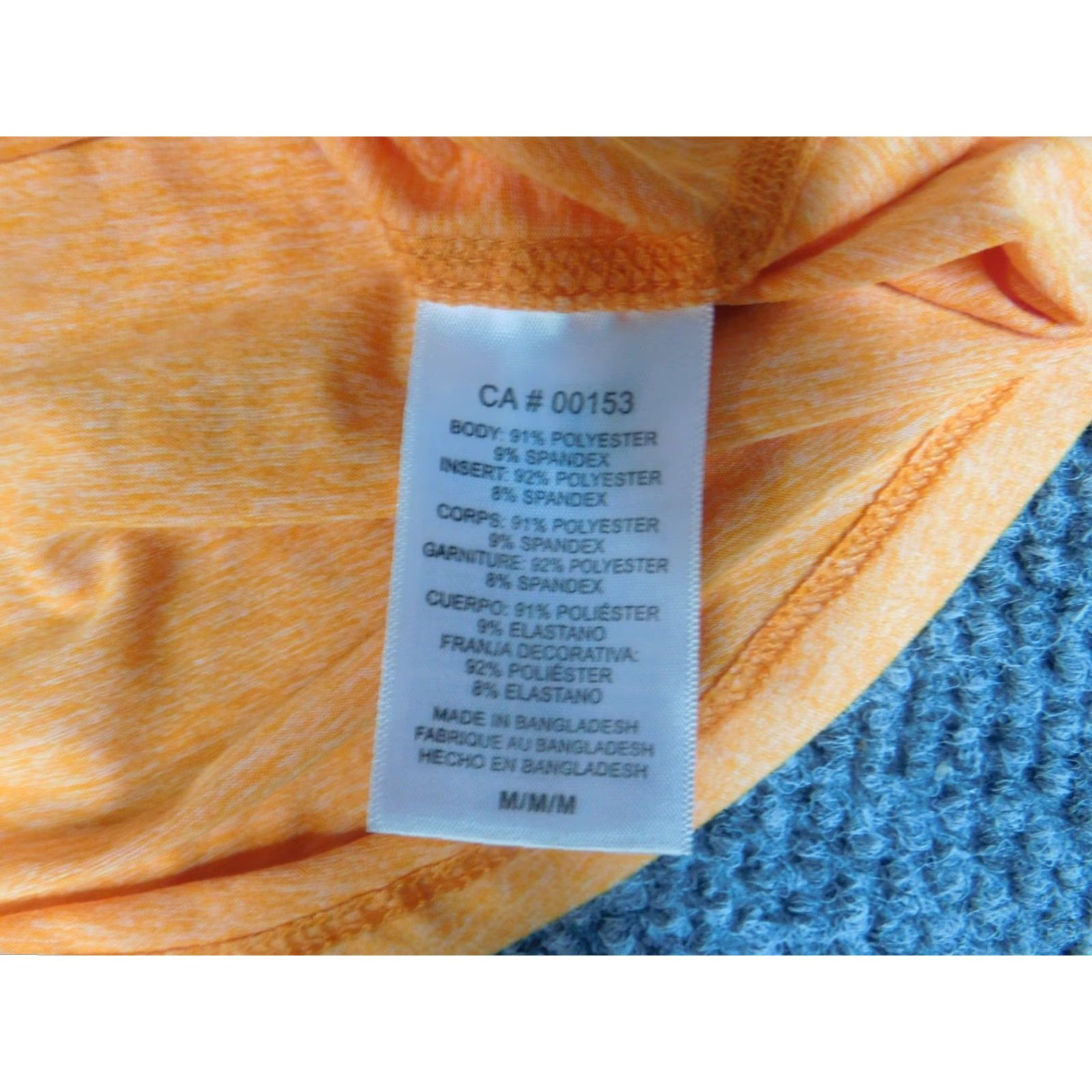 Champion Champion Shirt M Orange Tank Top Tennessee Crew Neck Sleeveless Cotton Logo Athletic Regular Men Mens Medium Orange T-Shirt Stretch Classic (No Holes) Size US M / EU 48-50 / 2 - 6 Thumbnail