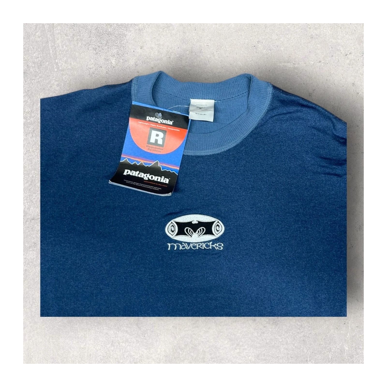 Patagonia Vtg Patagonia Sweater Mens XL R5 Regulator Blue Made In USA Size US XL / EU 56 / 4 - 4 Thumbnail