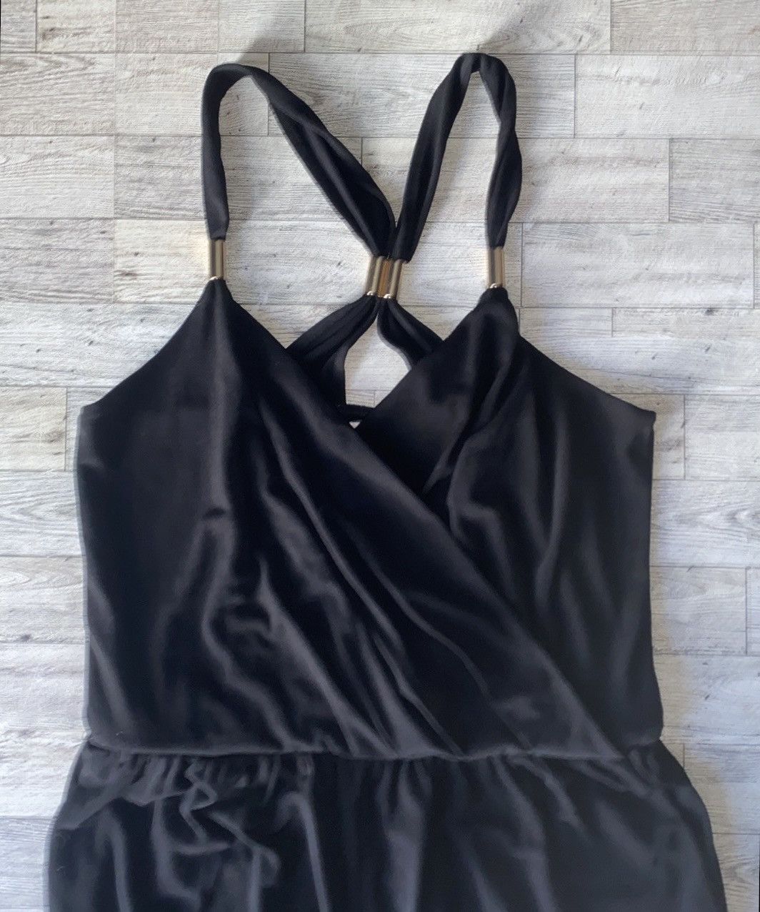Jennifer Lopez JLO, Solid Racerback, Full Length, Sleeveless Jumpsuit Size 28" / US 6 / IT 42 - 5 Thumbnail