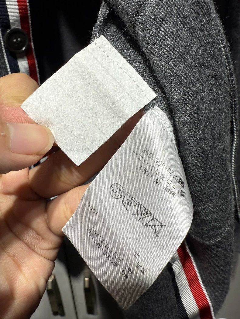 Thom Browne thom browneWool cardigan jacket 2503-Nextarrow Size US S / EU 44-46 / 1 - 6 Thumbnail