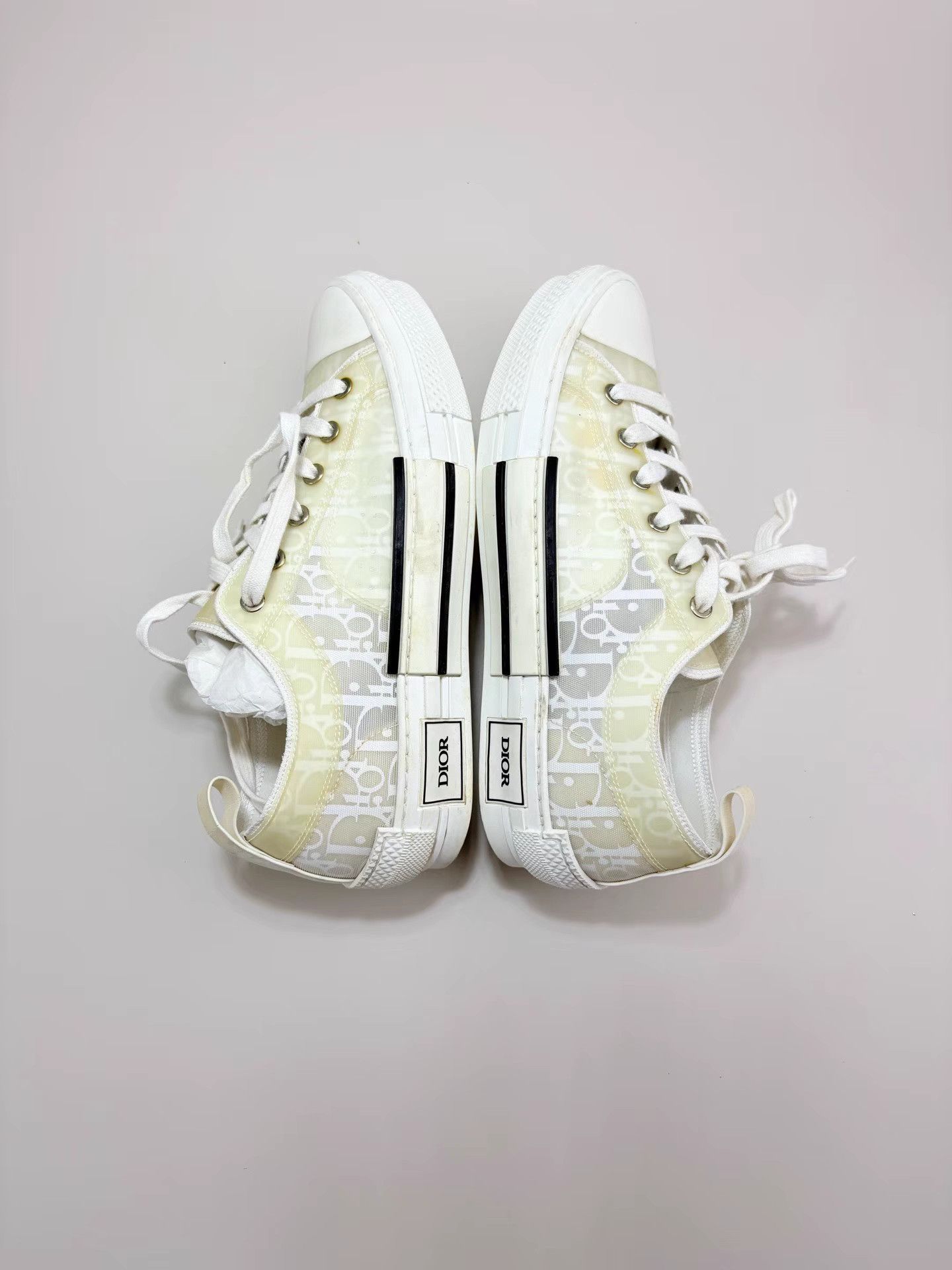 Dior DIOR B23 Oblique Sneakers K1 Size US 7 / EU 40 - 4 Thumbnail