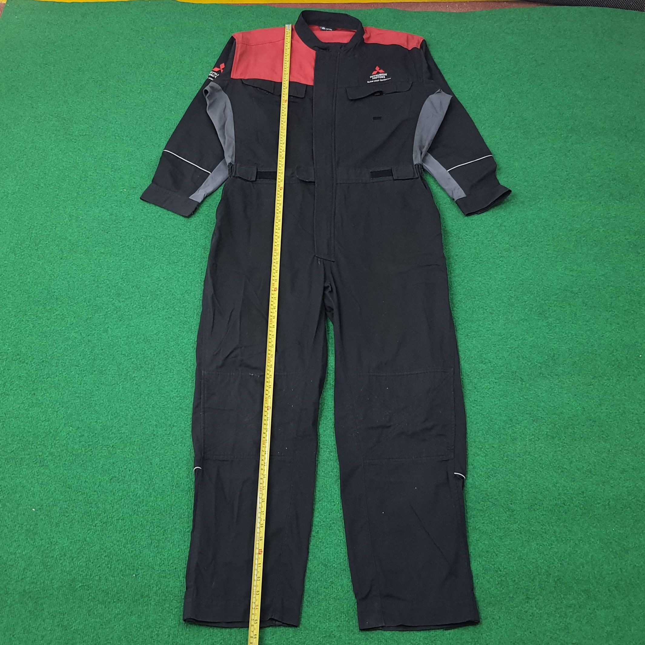 Japanese Brand Vintage Mitsubishi Motor Sports Racing Coverall C257N4 Size US XL / EU 56 / 4 - 5 Thumbnail