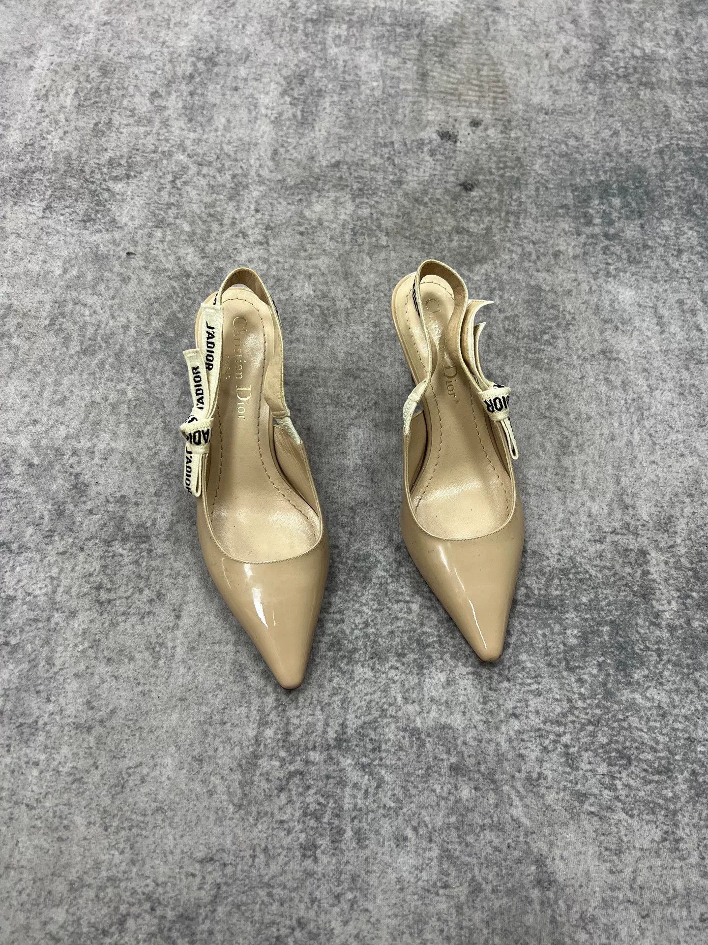 Dior Dior Kitten Heel Sandals Size US 4 / IT 34 - 1 Thumbnail