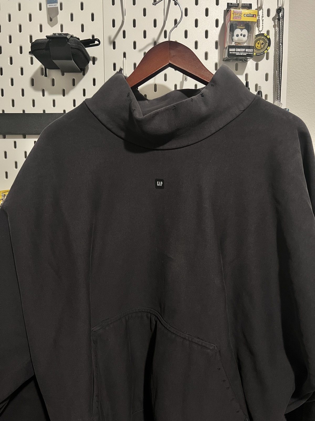 Yeezy Gray High Neck Sweater - Yeezy Gap Engineered by Balenciaga
