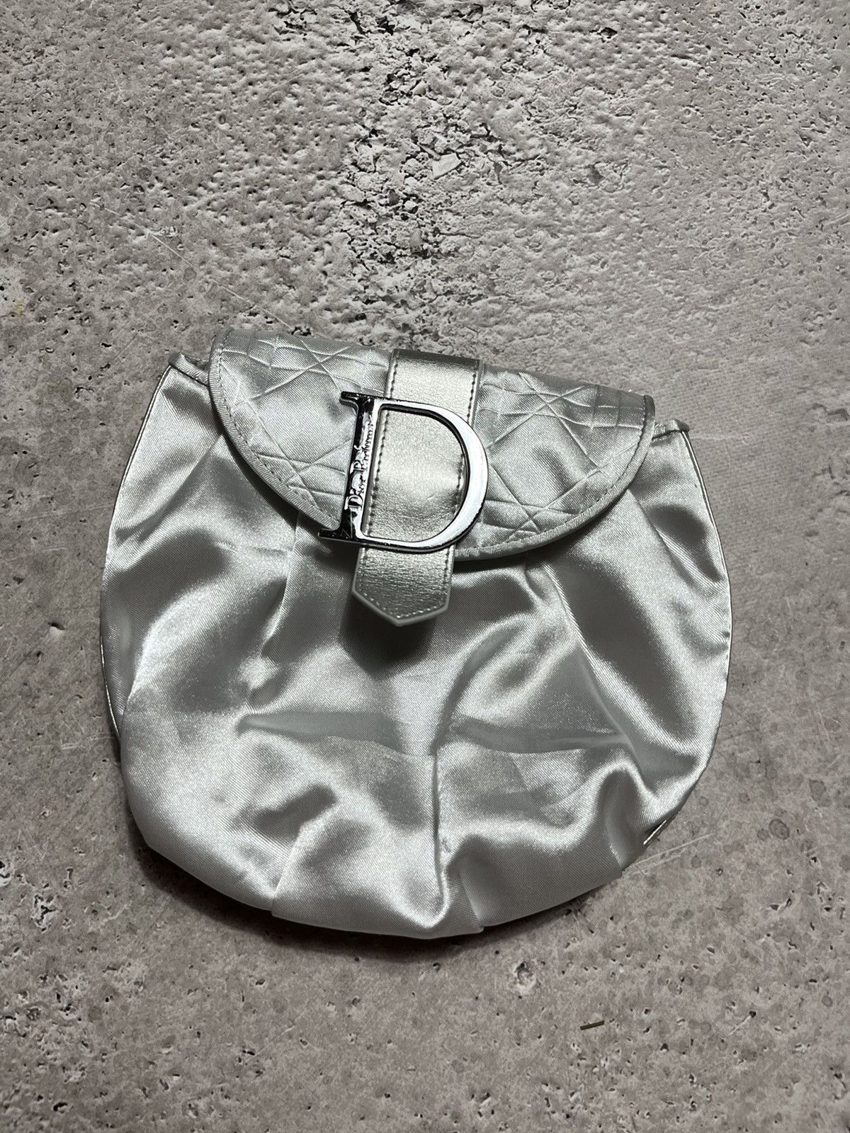 Christian Dior Monsieur × Vintage Christian Dior D logo small bag cosmetic parfums Size ONE SIZE - 1 Thumbnail